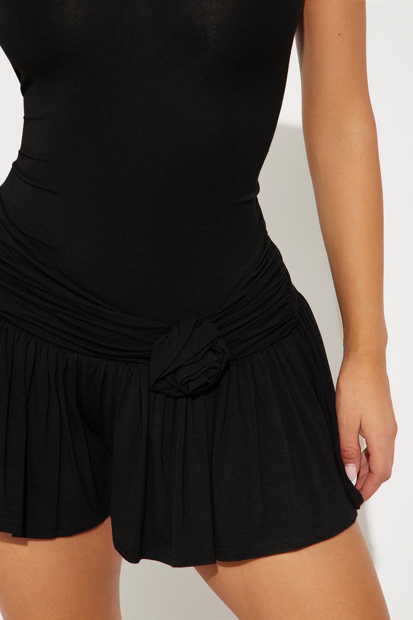 Very Cutesy Romper - Black Product Image