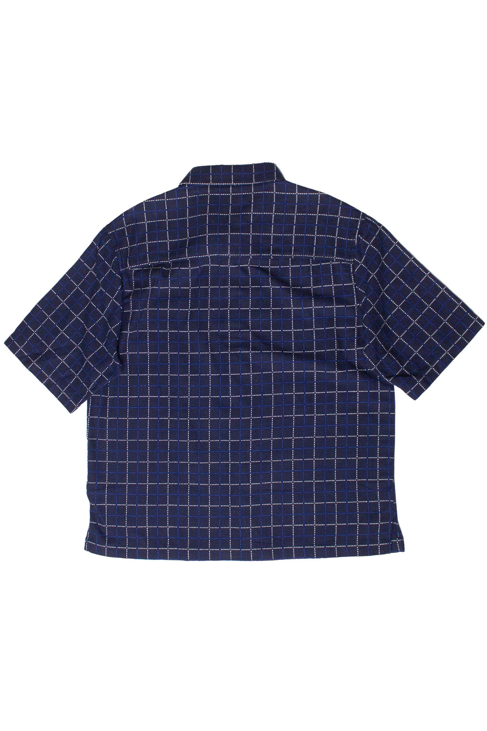 Grid Pattern Button Up Shirt Product Image