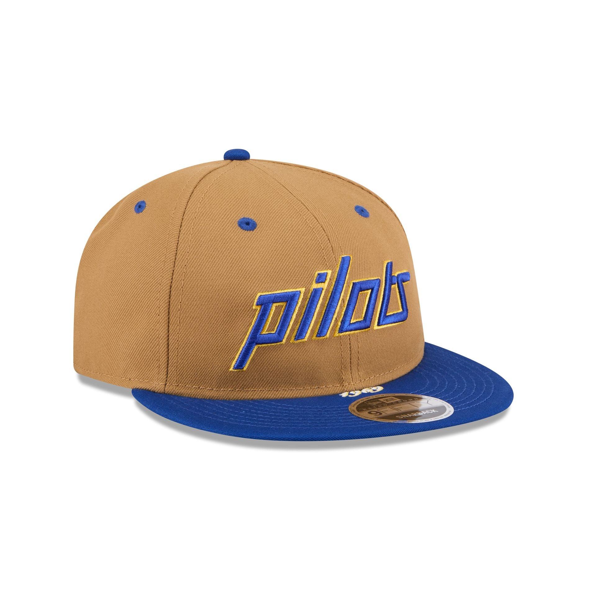 Seattle Pilots Wheat Retro Crown 9FIFTY Snapback Hat Male Product Image