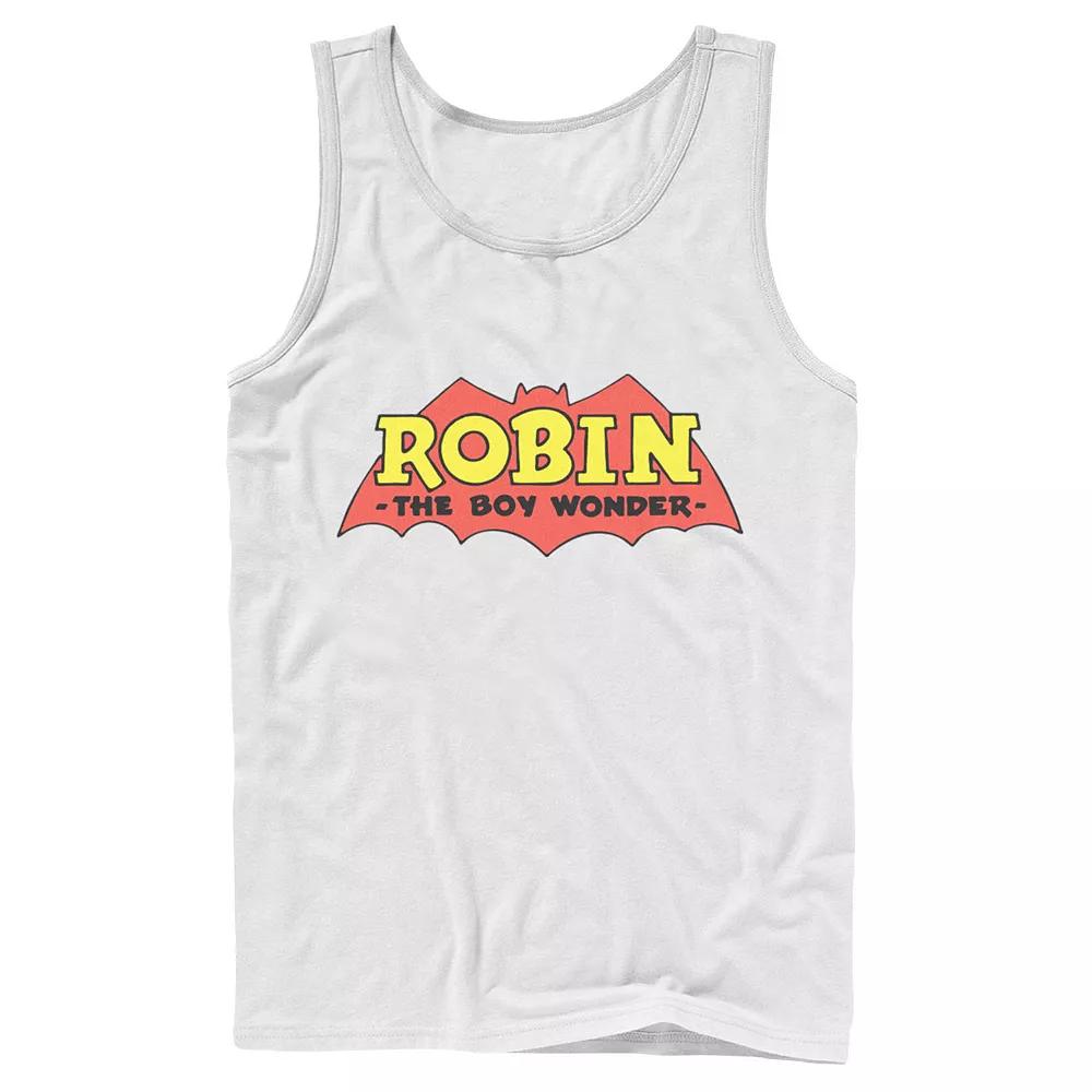 Men's DC Comics Robin The Boy Wonder Classic Logo Tank Top,  Product Image