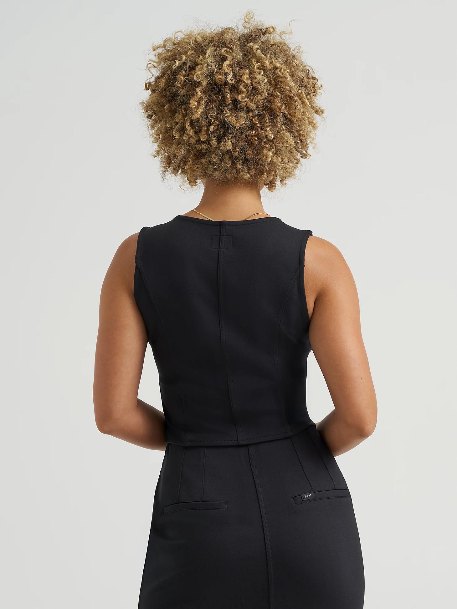 Women's Knit Button Down Vest | Women's Tops & Tees | Lee® Product Image