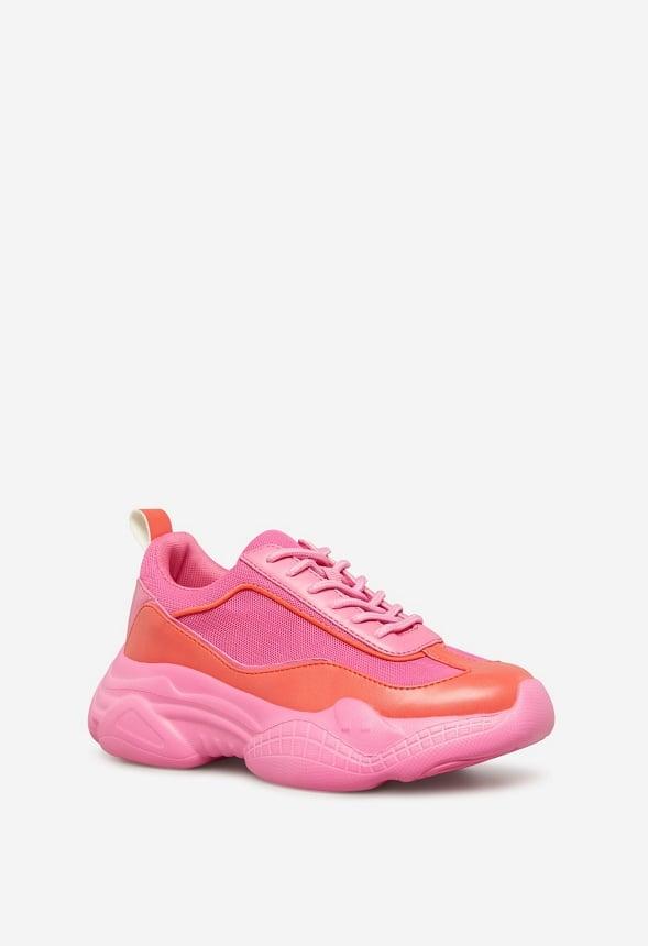 JustFab Margaux Platform Loafer Pump Womens Black/ White Size 8.5 Product Image