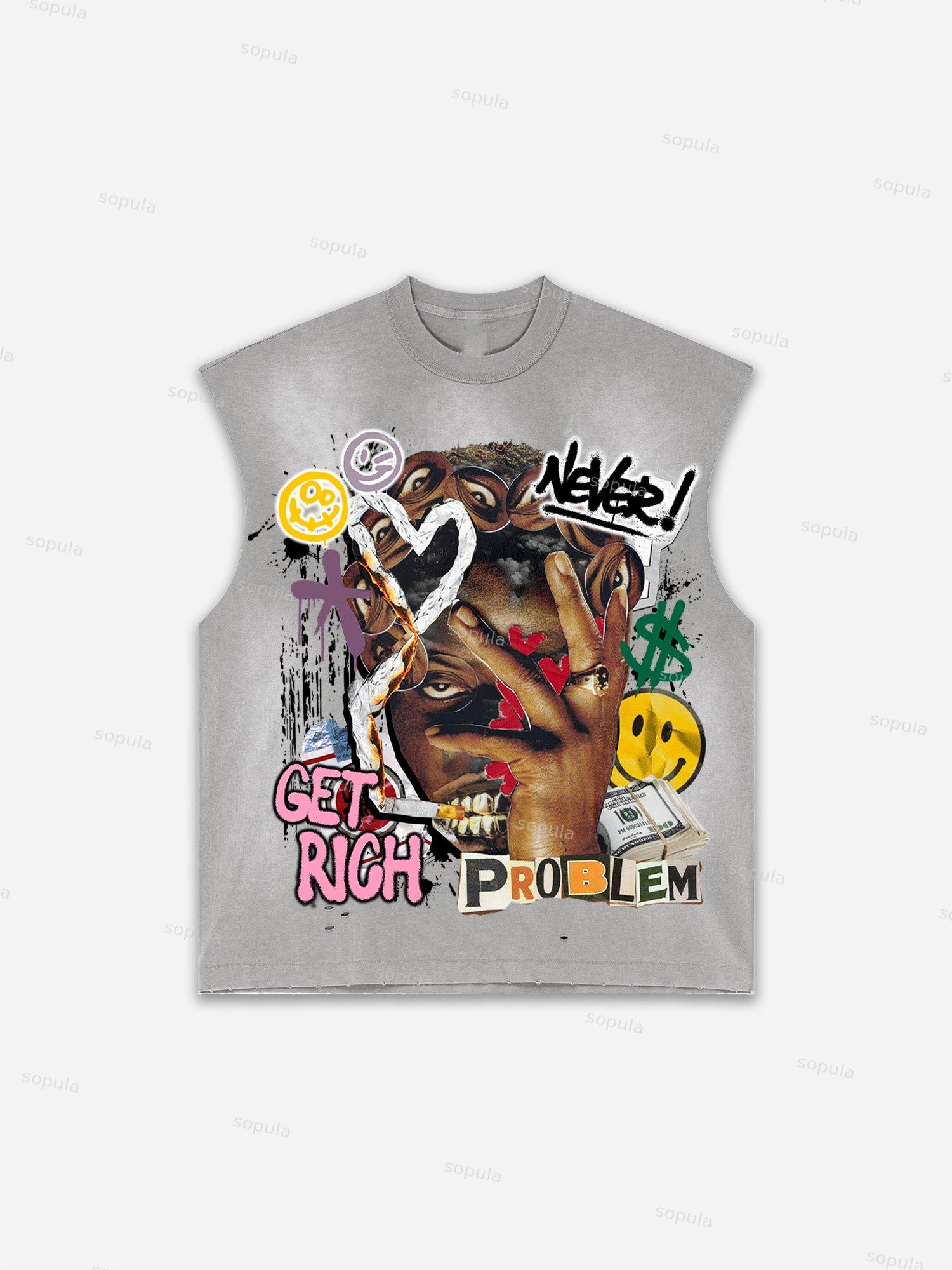 Men's Washed Coors Banquet Rodeo Classic Graphic Tank Top Product Image