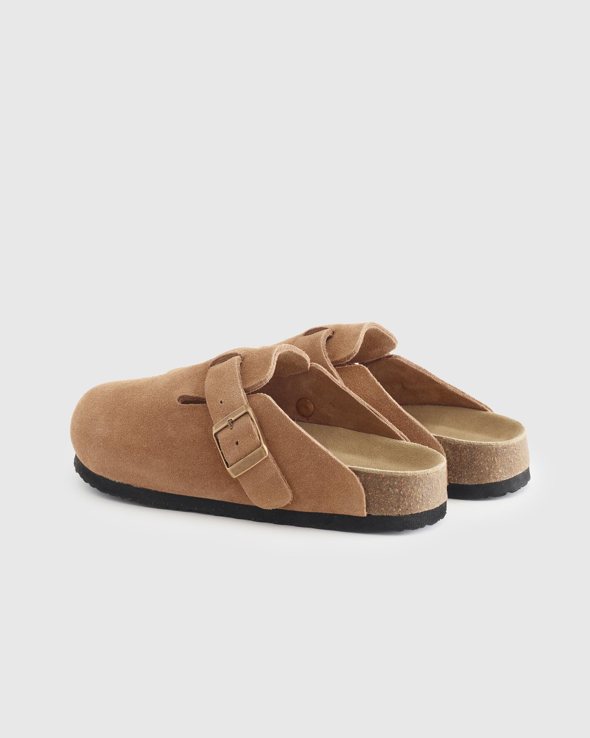 Quince | Women's Water Repellent Suede Clog Mule Leather Product Image