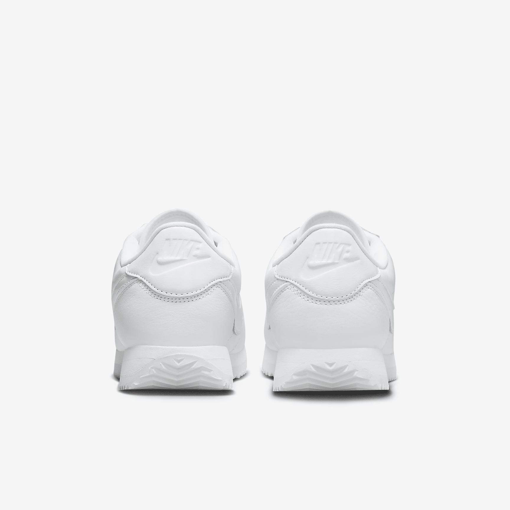 Nike Womens Cortez 23 Premium Leather Casual Shoes in White Product Image