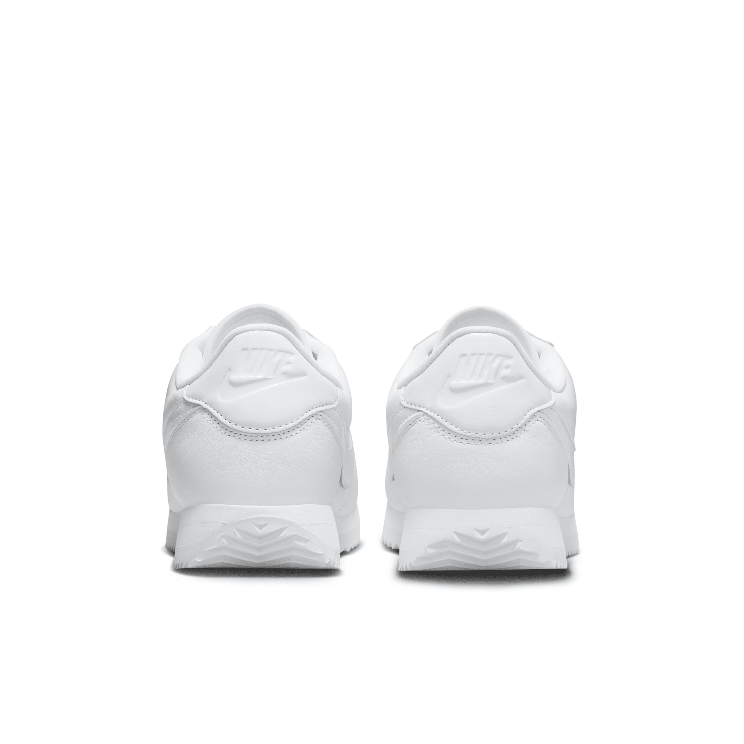 Nike Womens Cortez 23 Premium Leather Casual Shoes in White Product Image
