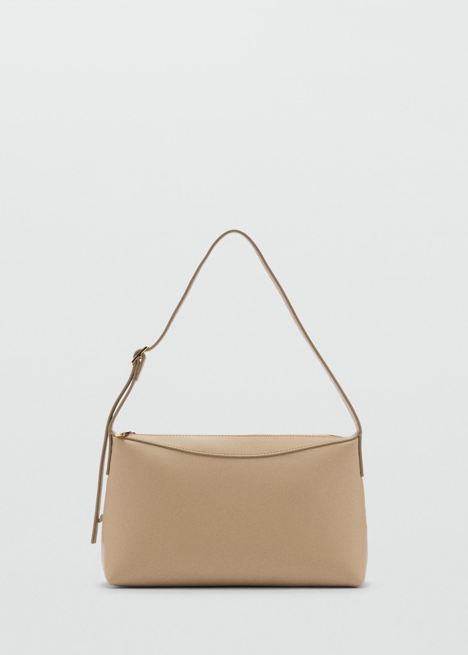 Shoulder bag with zip - Women | MANGO USA Product Image