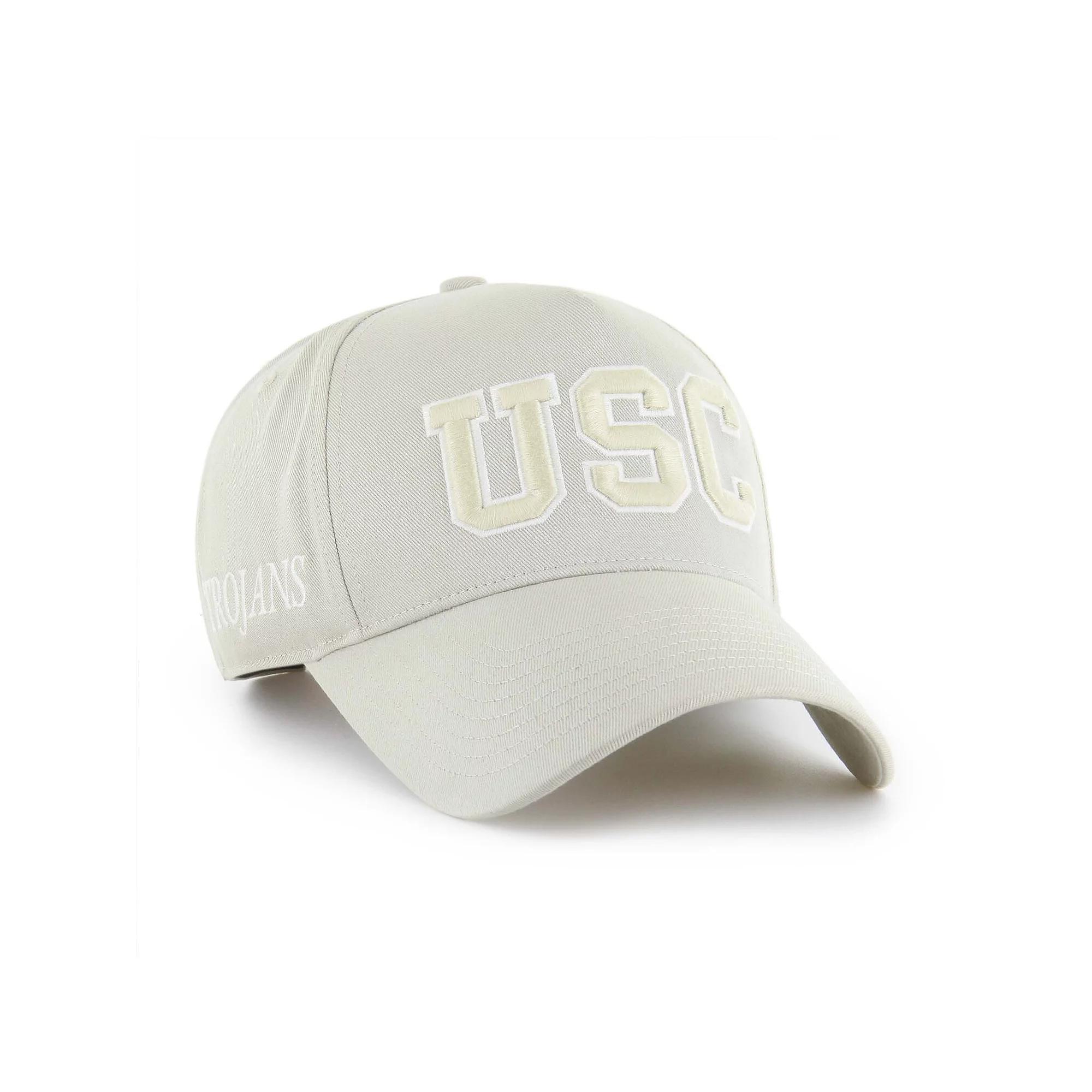 Men's '47  Cream USC Trojans Foundation Offside Adjustable Hat, Beige Product Image