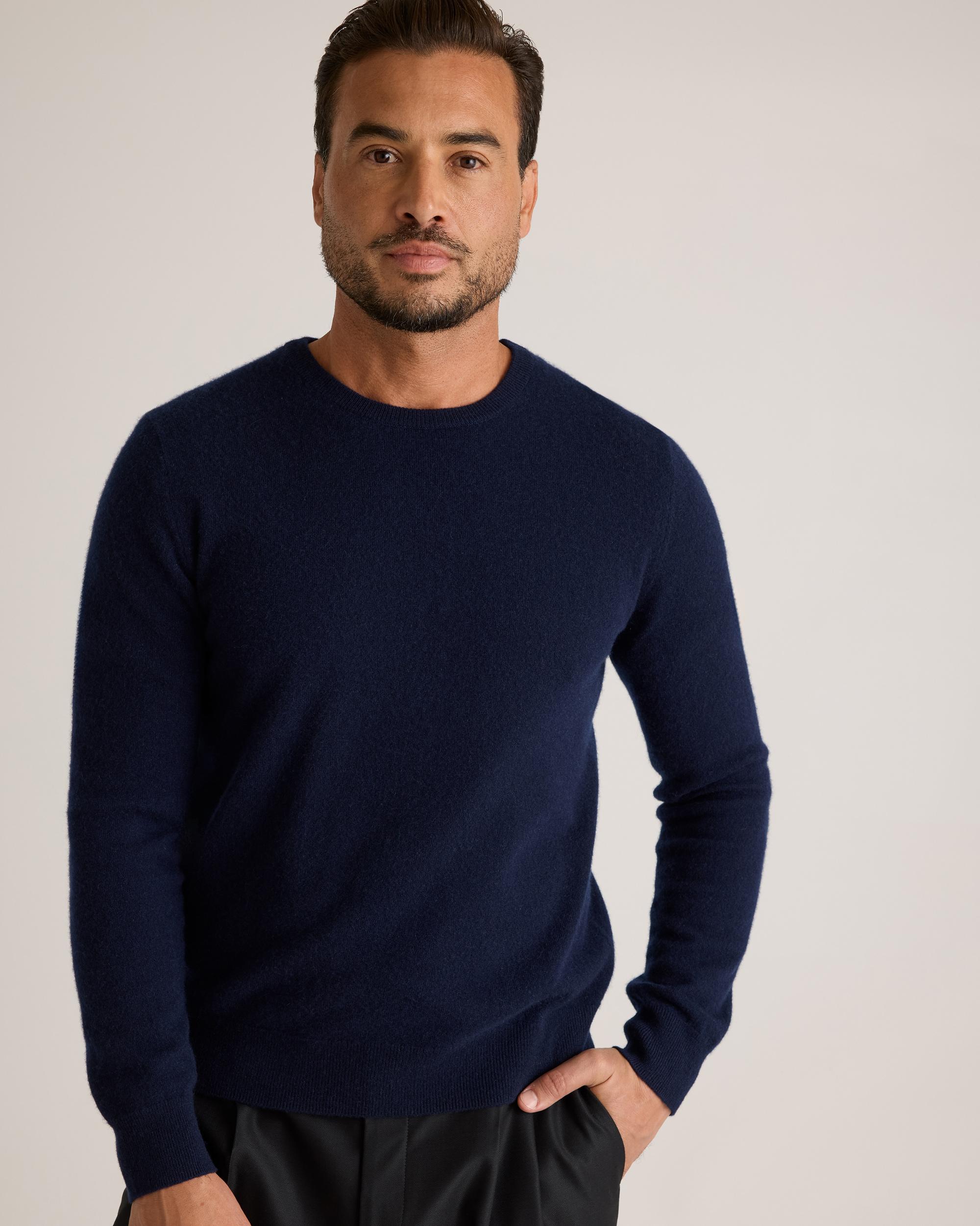 Quince | Men's Mongolian Cashmere Crewneck Sweater Product Image