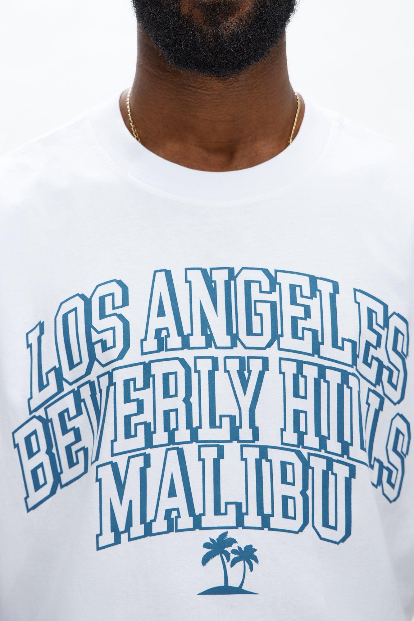 West Luxe Cities Oversized Short Sleeve Tee - White Male Product Image