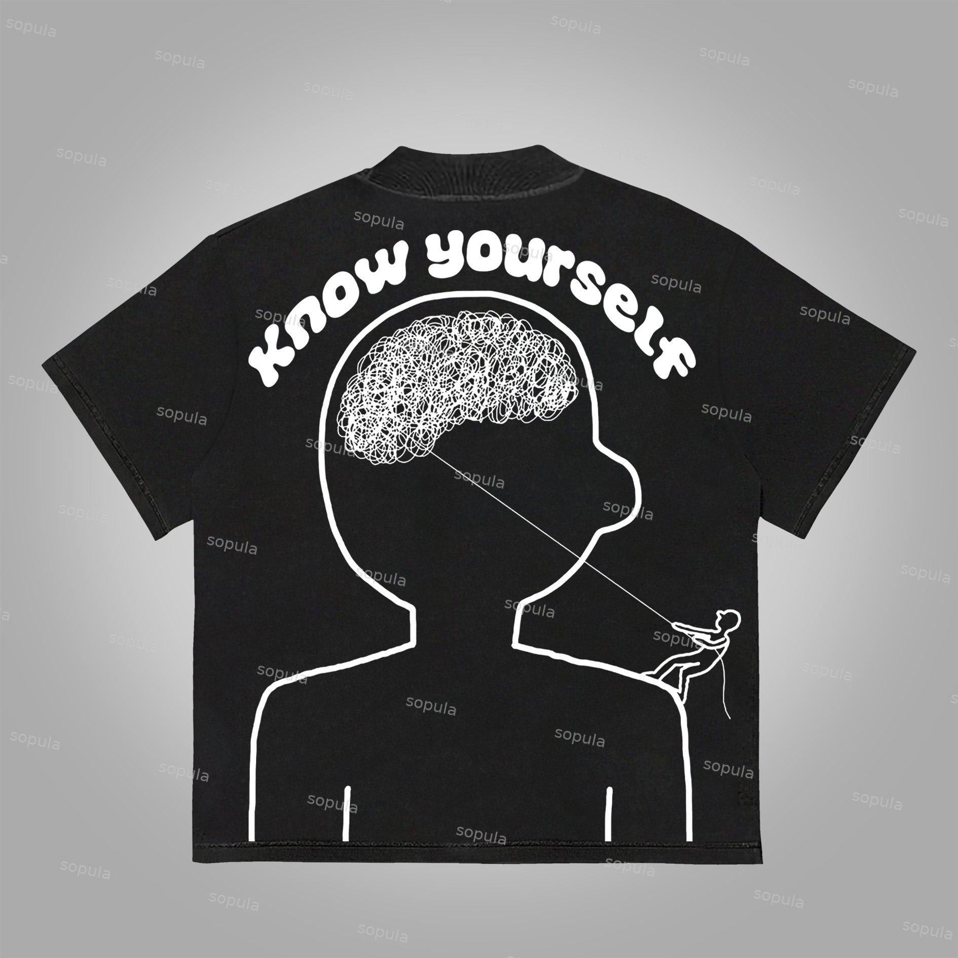 Sopula Vintage Mental Health Matters Graphic Print Cotton T-Shirt Product Image