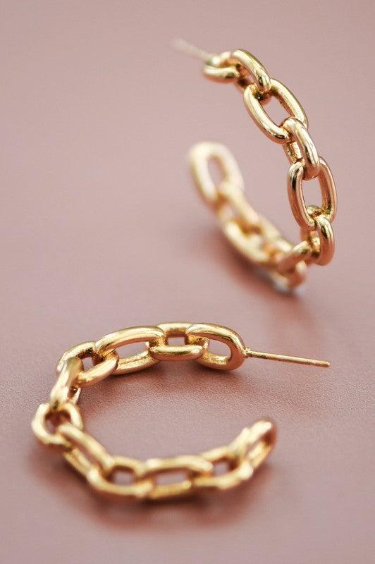 Chain Link Hoops Product Image