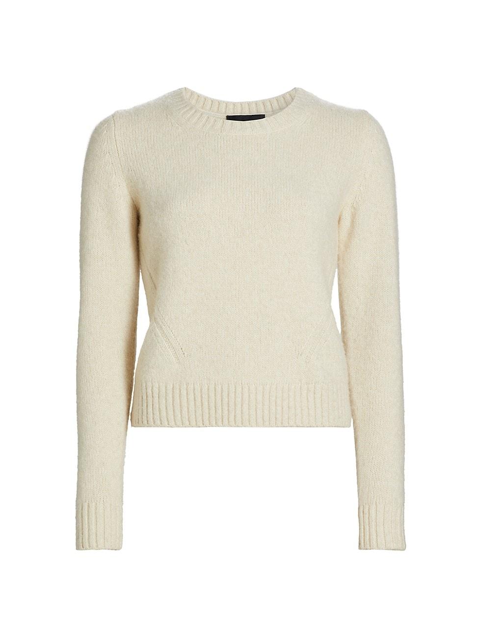 Womens Gwendolyn Merino Wool Crewneck Sweater Product Image