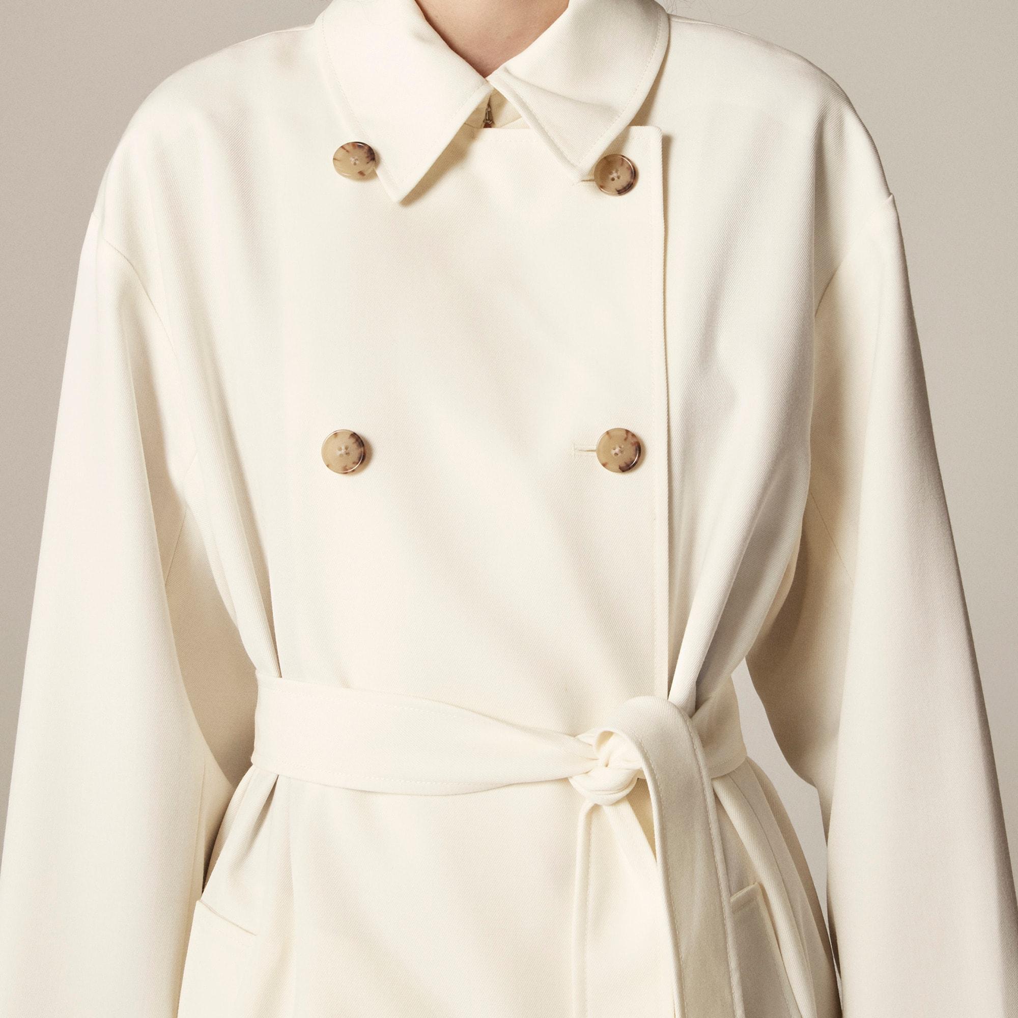 Trench coat in wool blend Product Image