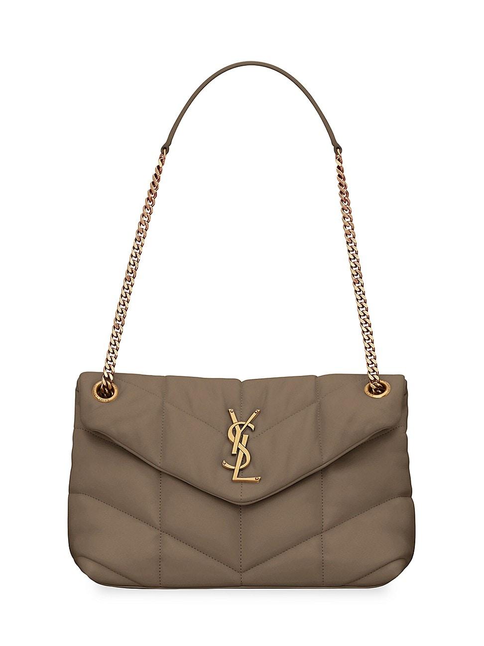 Womens Puffer Small Shoulder Bag in Nappa Leather Product Image