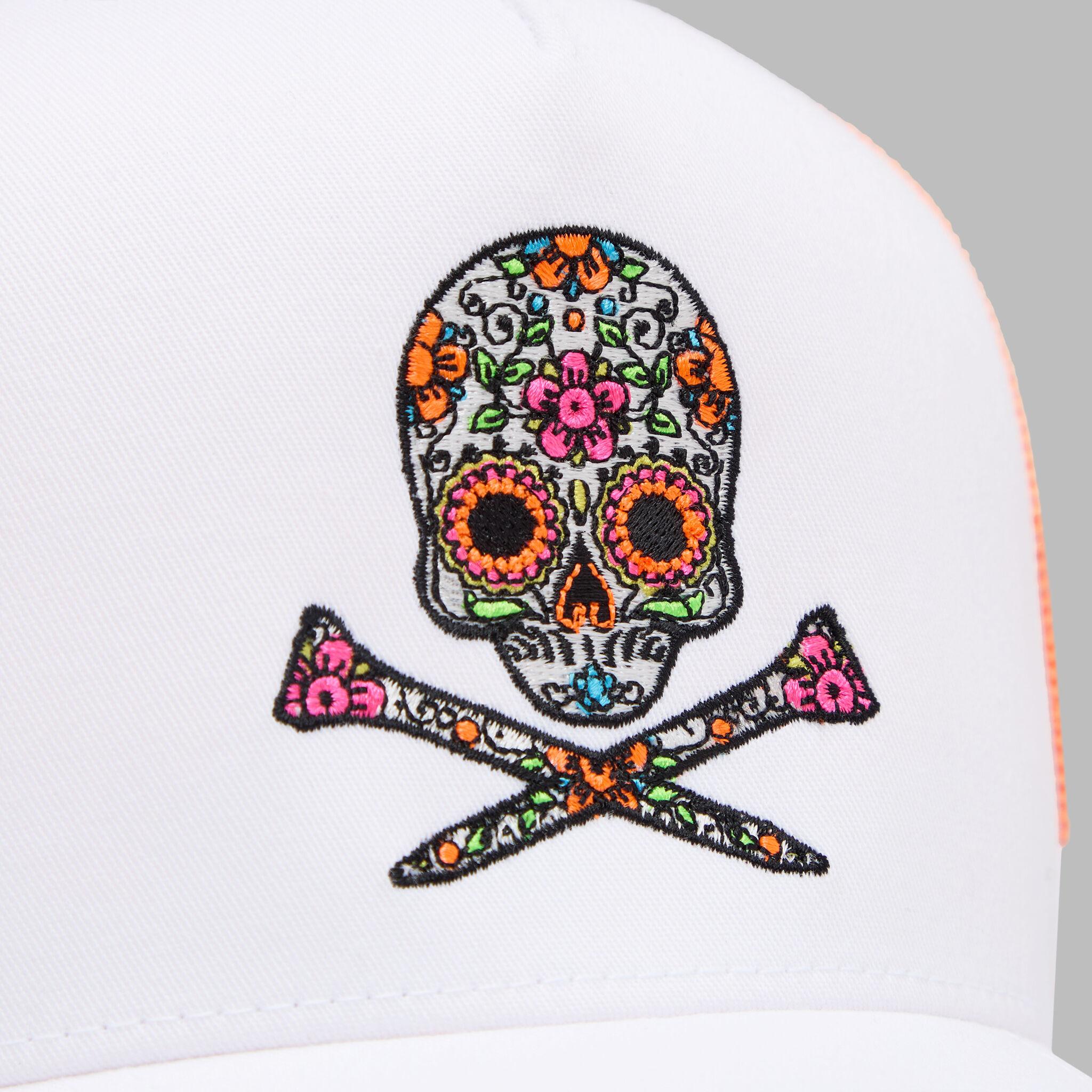 SUGAR SKULL & TEES COTTON TWILL TRUCKER HAT Product Image