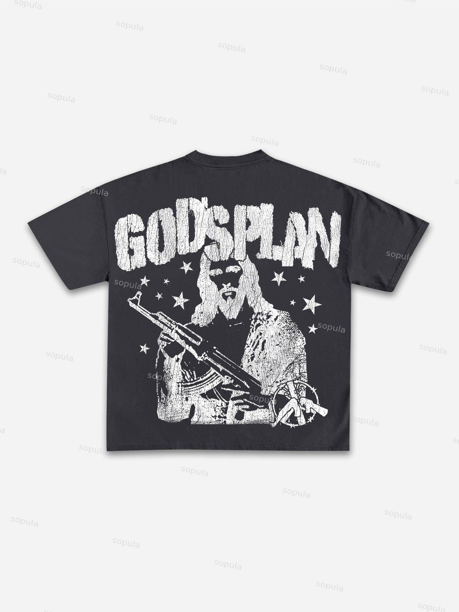 Street Abstract Portrait Print Tank Top Product Image