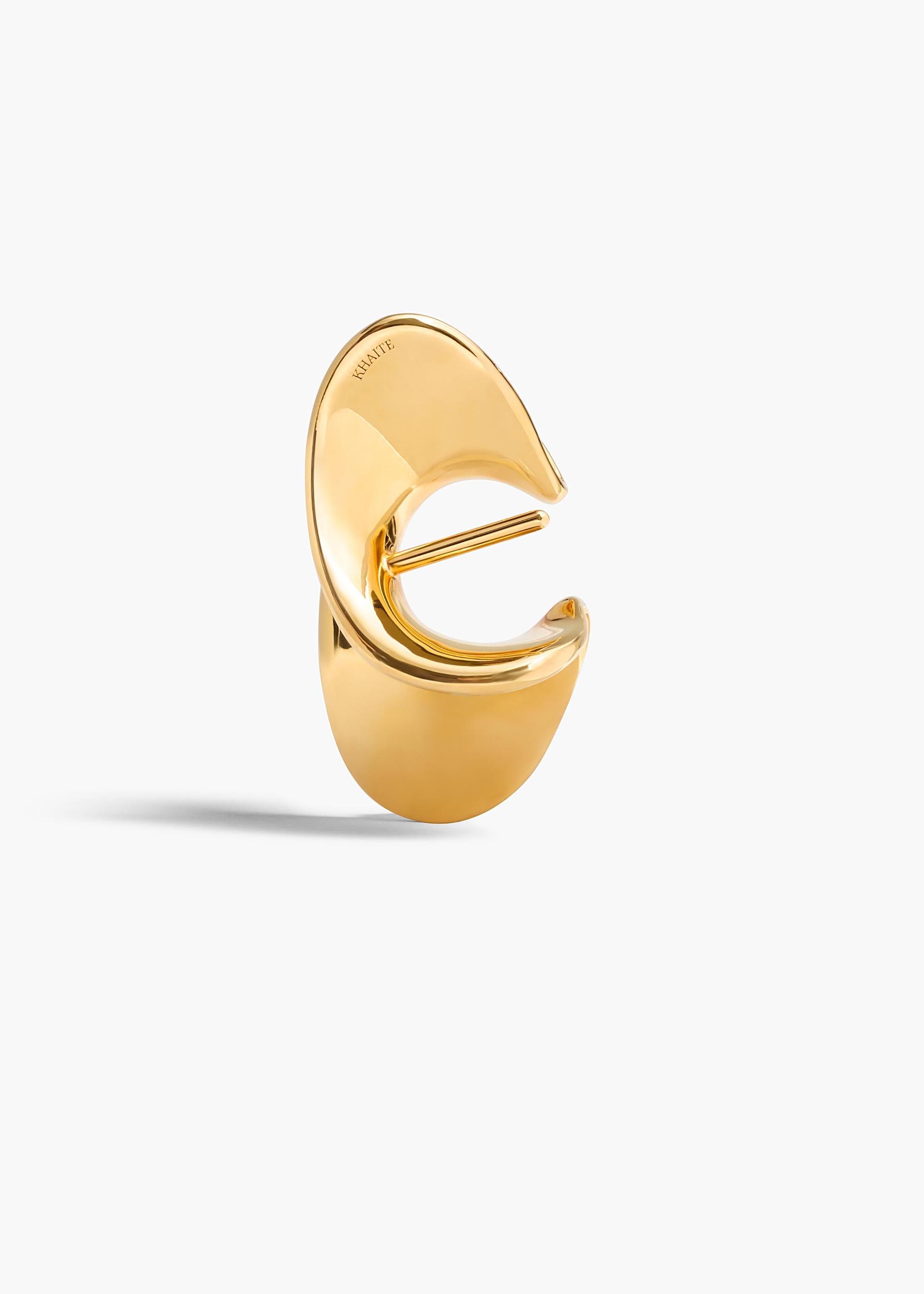 Shadow Hair Cuff in Gold Product Image