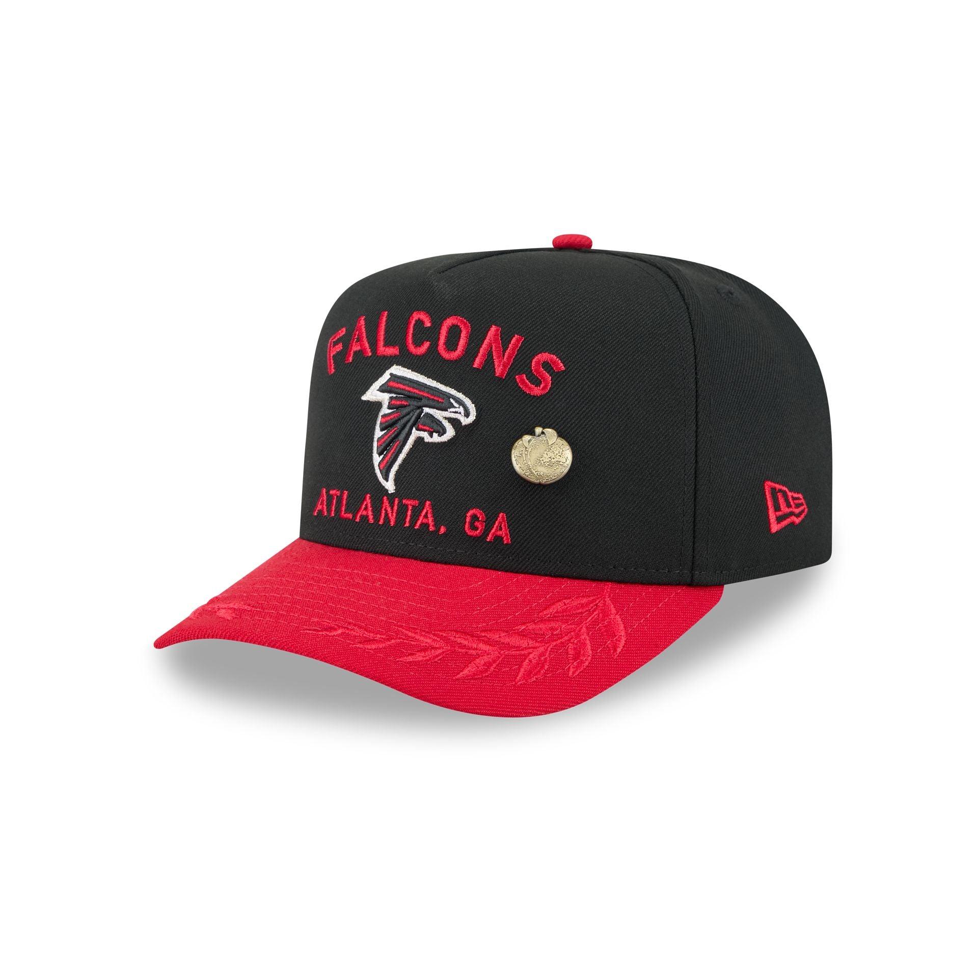 Atlanta Falcons 2025 Draft Black 59FIFTY A-Frame Fitted Hat Male Product Image