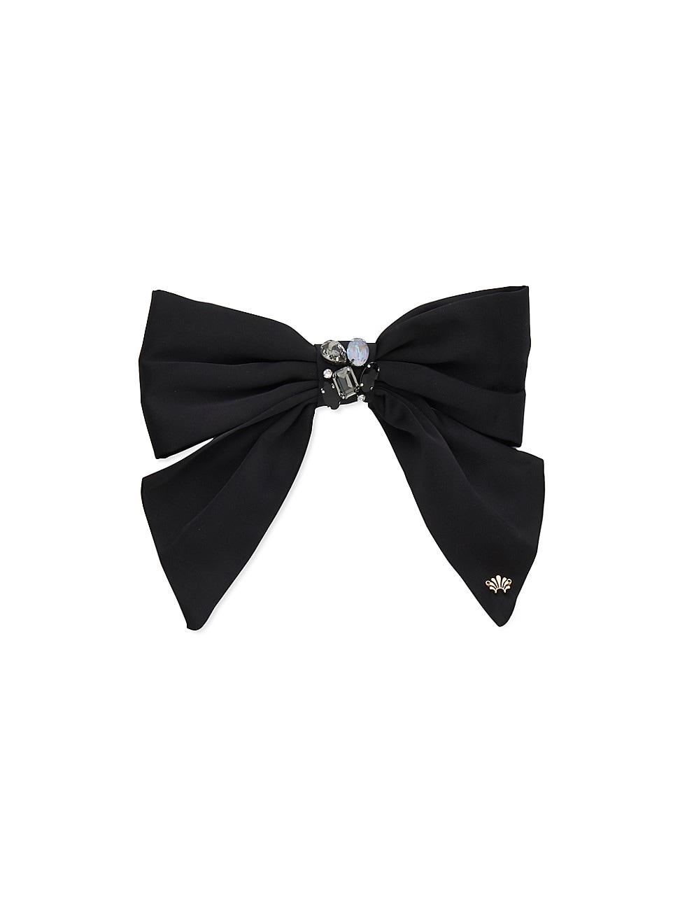Womens Natalia Crystal-Embellished Bow Product Image