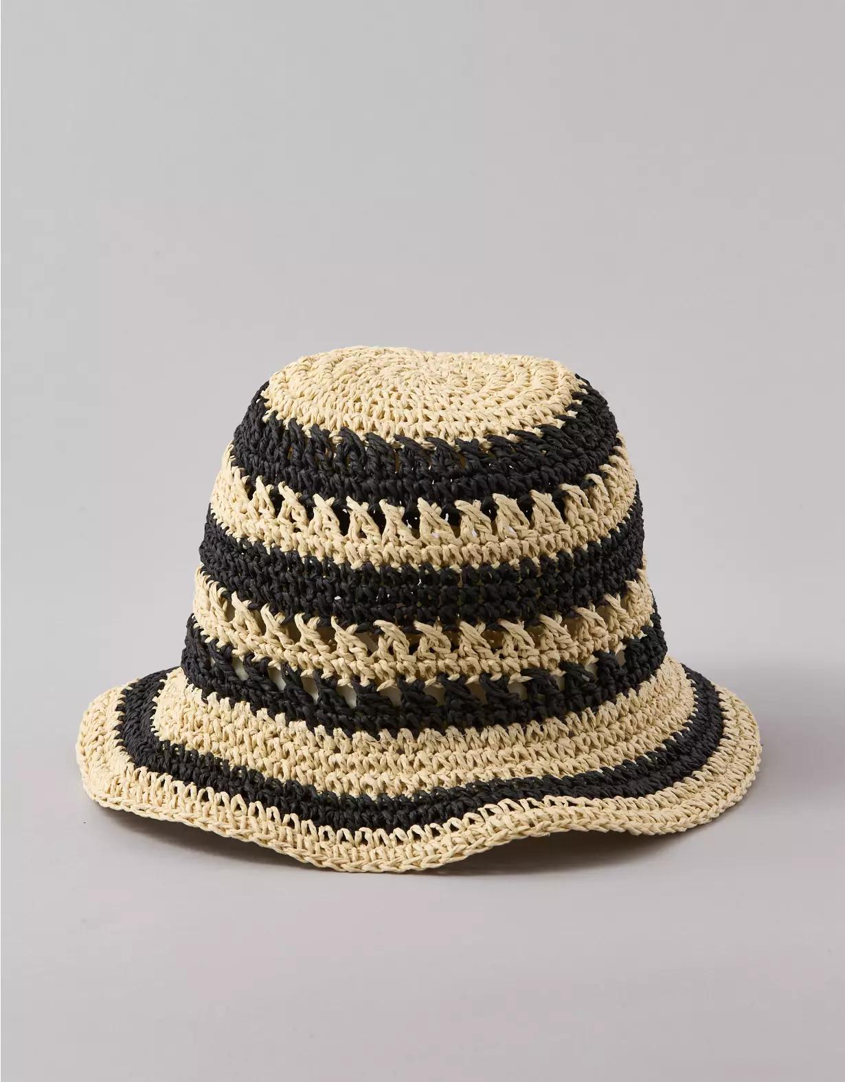 AE Raffia Bucket Hat Product Image