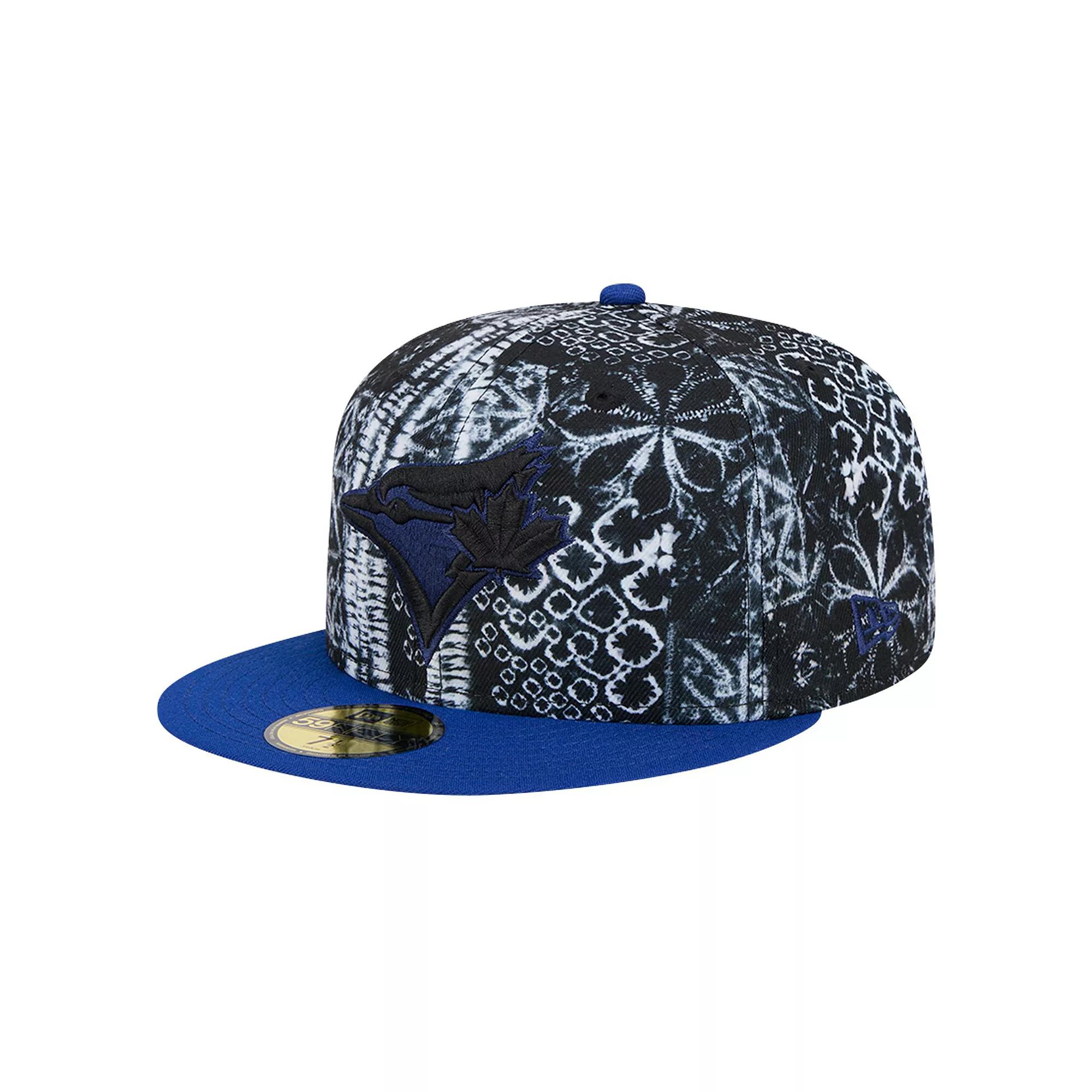 Men's New Era Black Toronto Blue Jays Sands 59FIFTY Fitted Hat, Size: 7, Jay Black Product Image