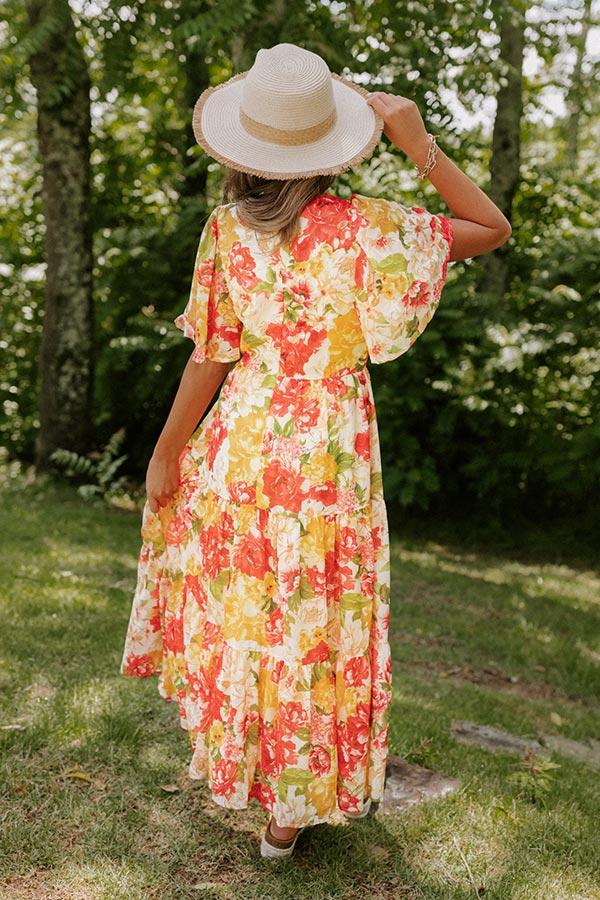 Sway The Night Away Floral Midi Product Image