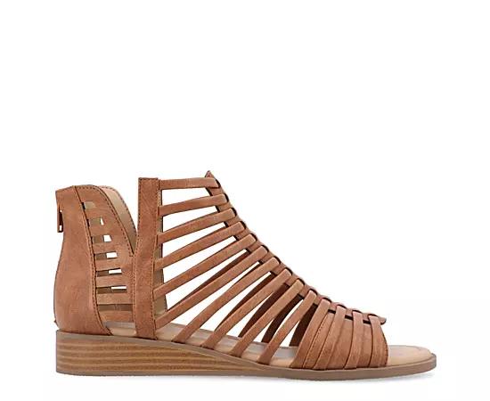 Journee Collection Womens Delilah Wide Sandal Product Image