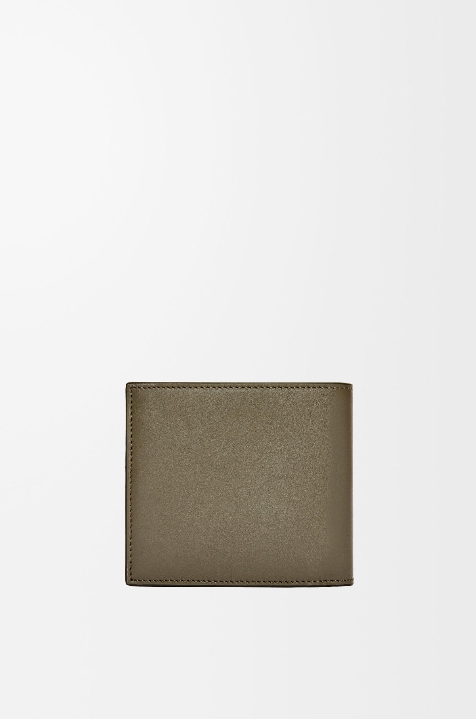 Bifold wallet in satin calfskin Product Image