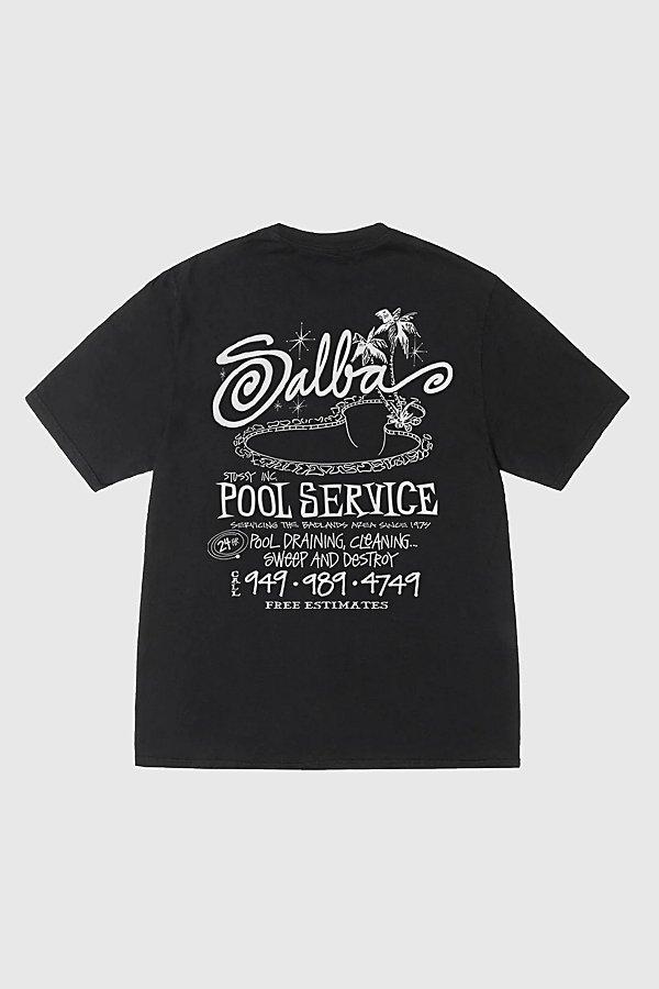 Stussy Pool Service Pigment Dyed Tee Mens at Urban Outfitters Product Image