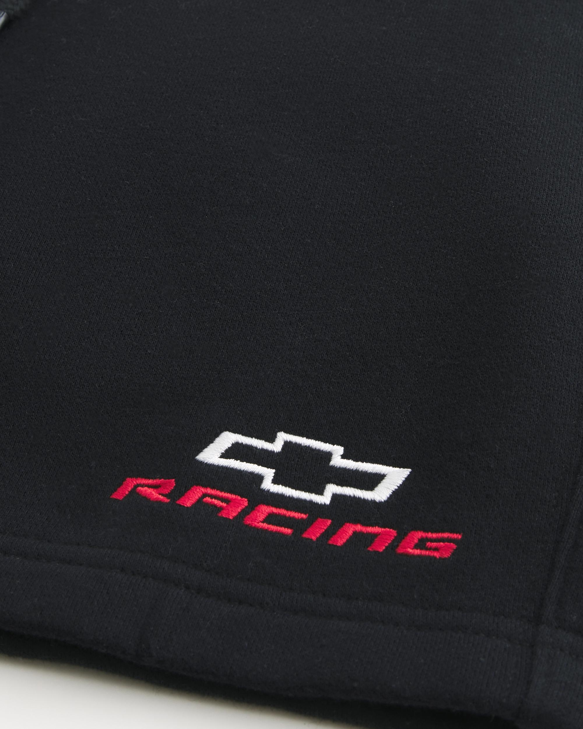 Mid-Thigh Loose Fleece Shorts Product Image