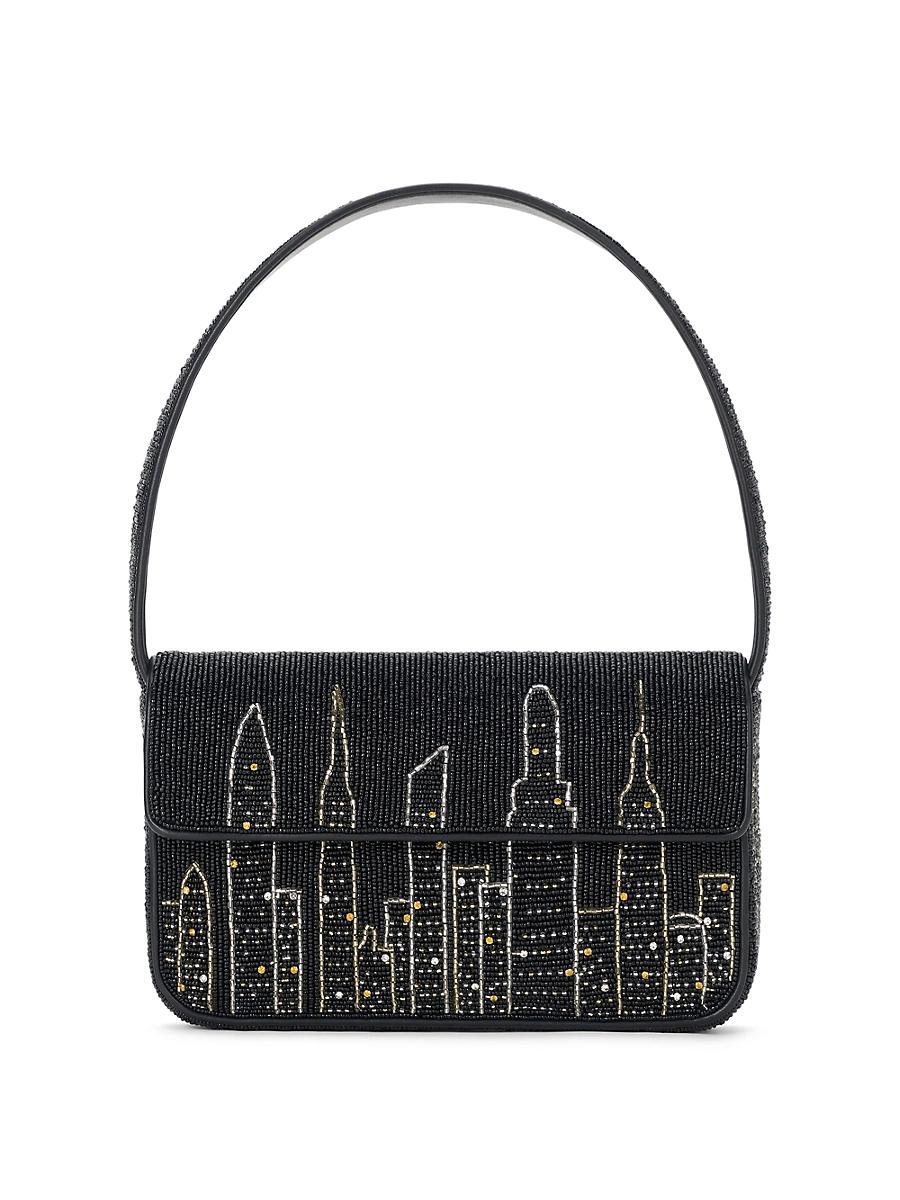 Womens Tommy Beaded NYC Skyline Shoulder Bag Product Image