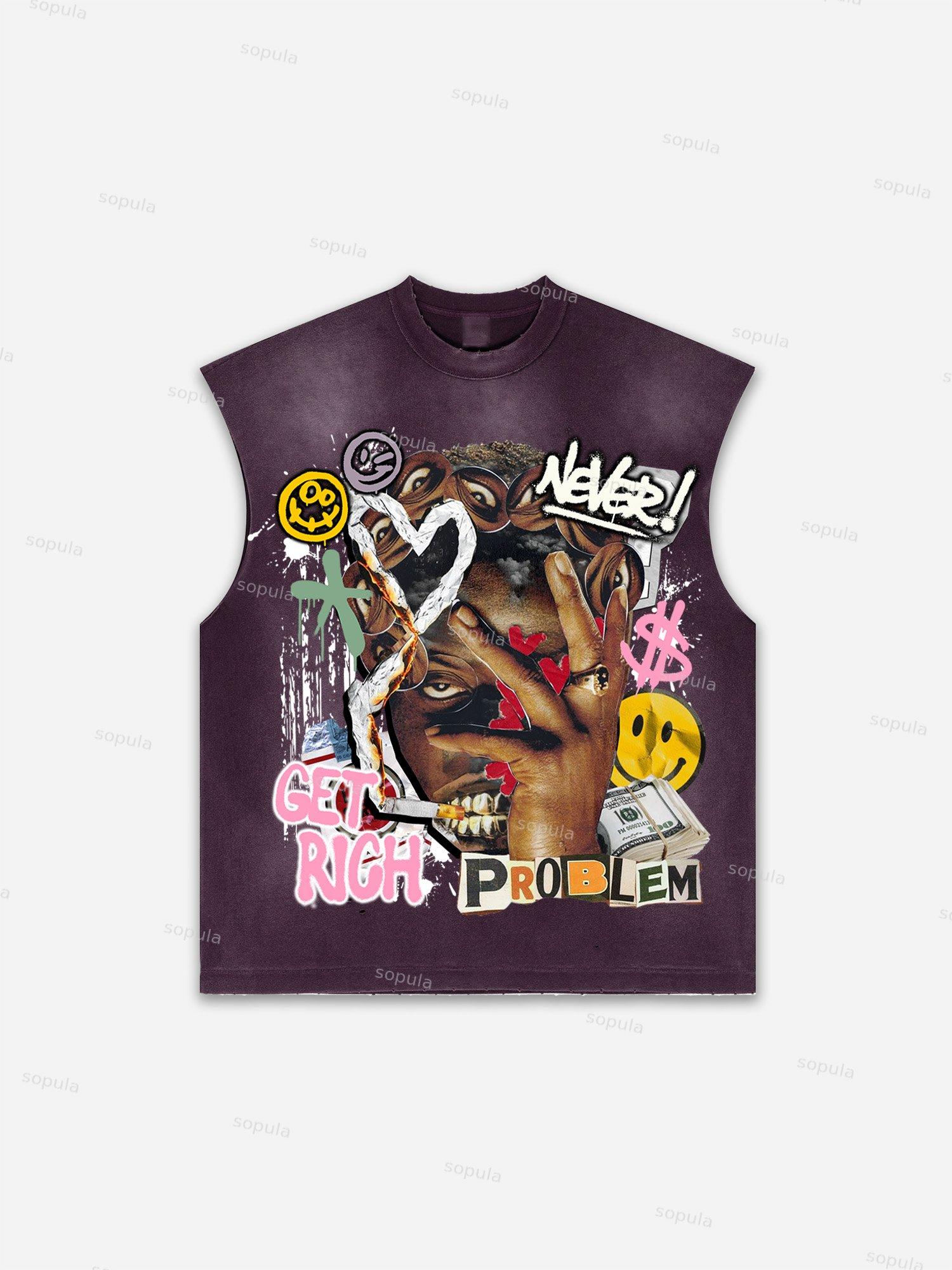 Men's Washed Coors Banquet Rodeo Classic Graphic Tank Top Product Image