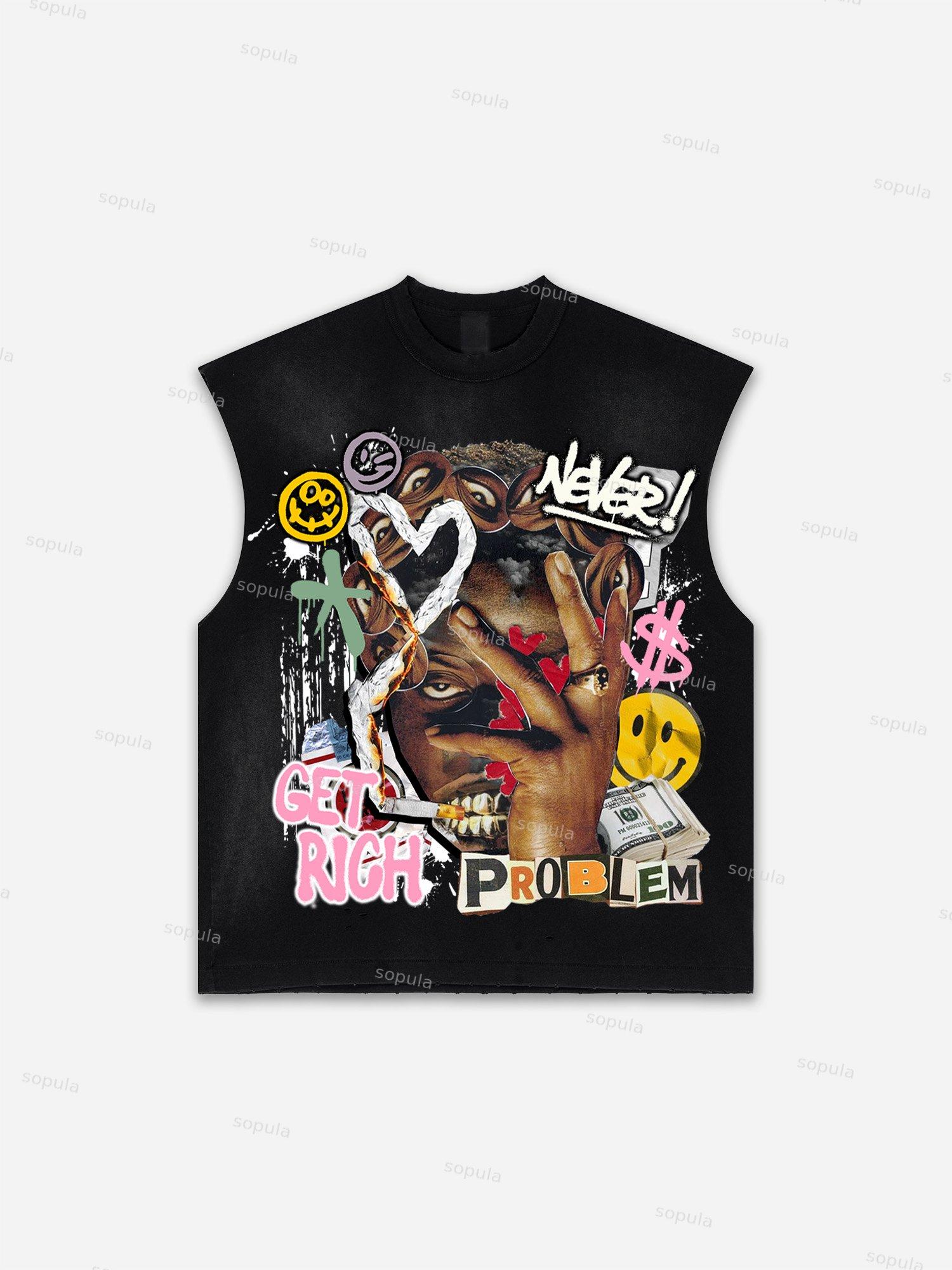 Men's Washed Coors Banquet Rodeo Classic Graphic Tank Top Product Image