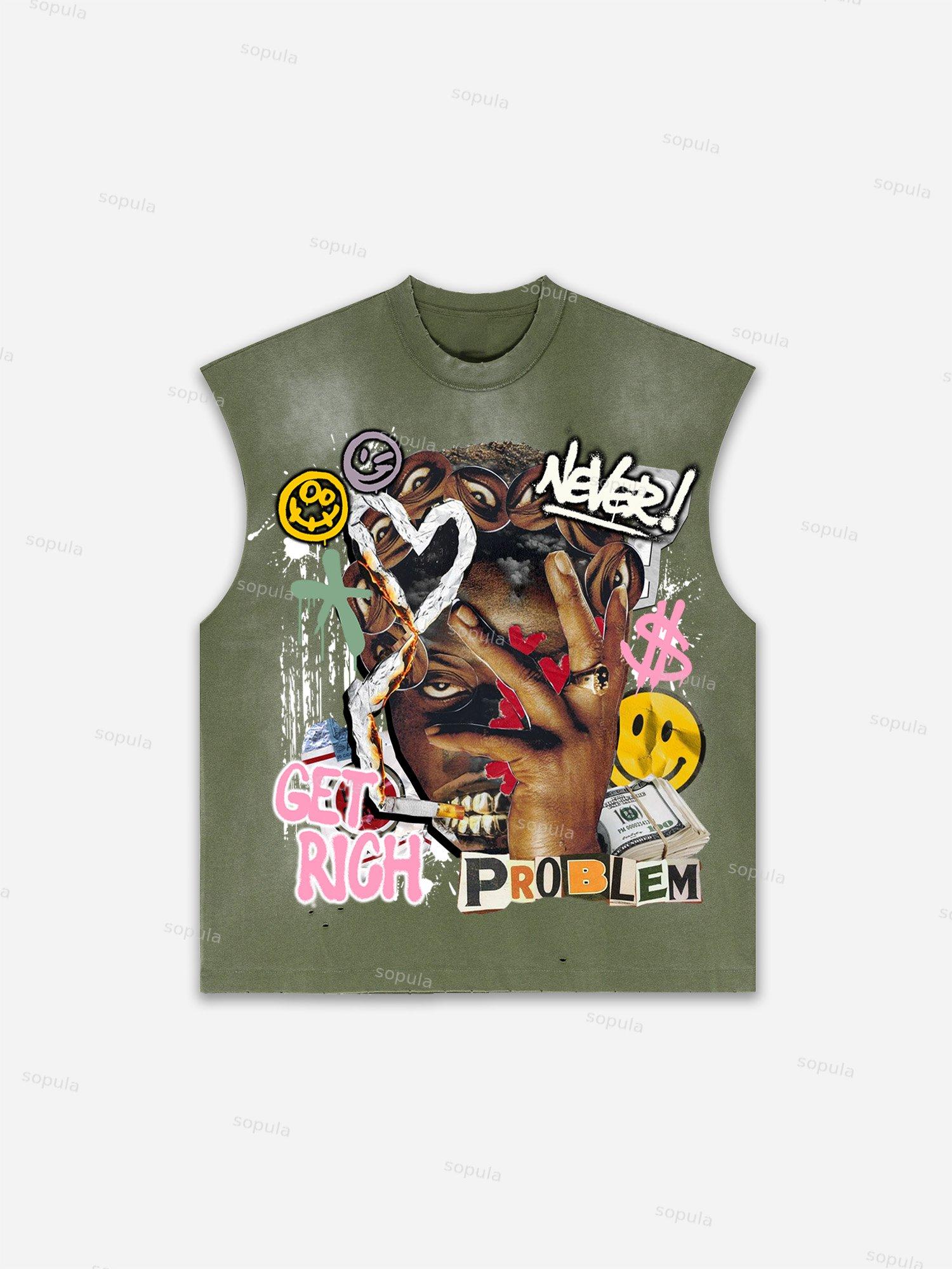 Men's Washed Coors Banquet Rodeo Classic Graphic Tank Top Product Image