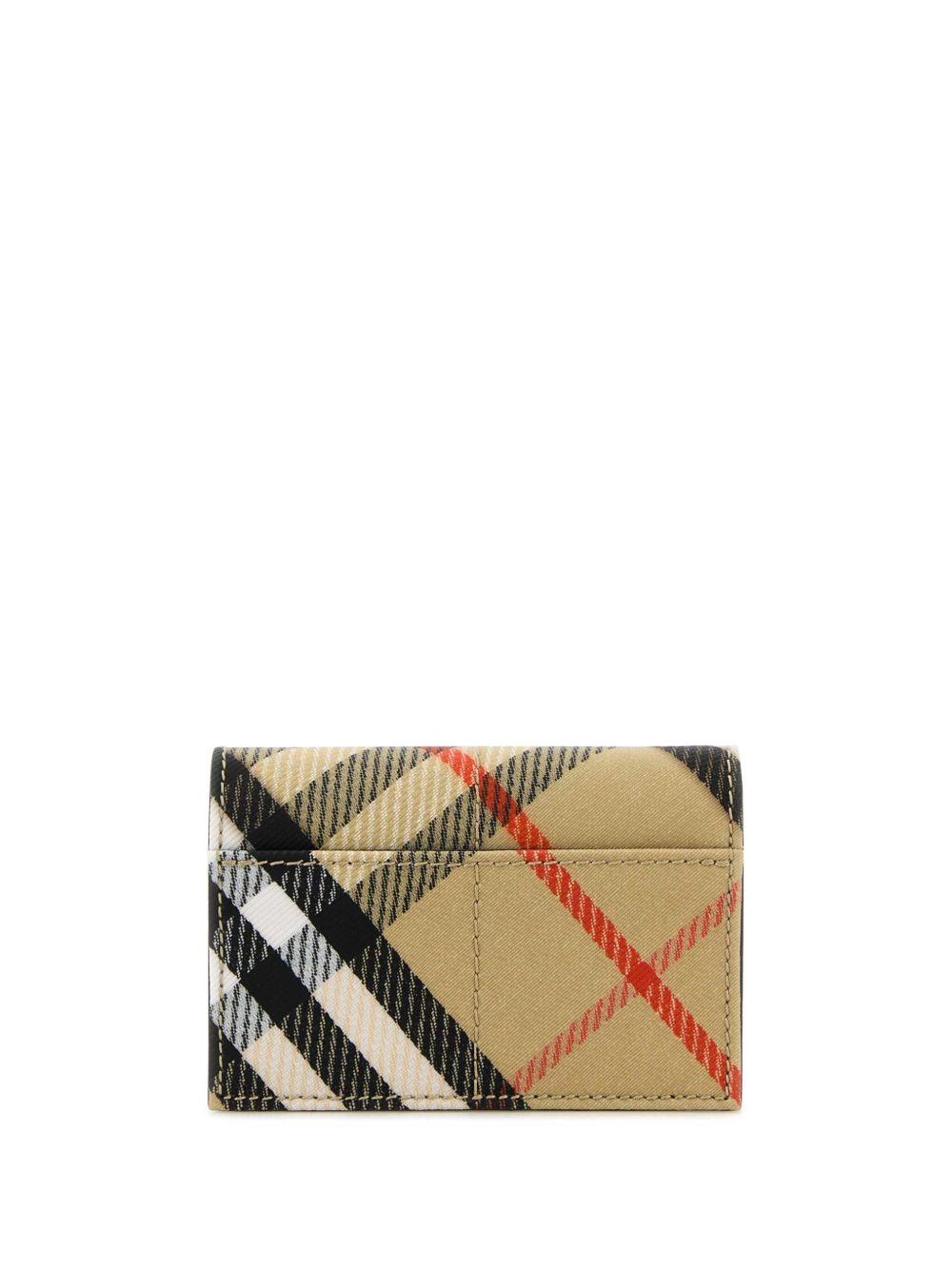 Vintage check wallet  Product Image