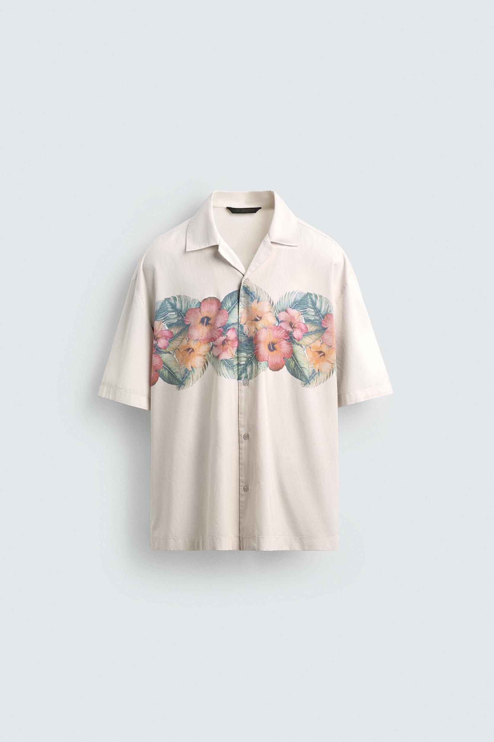 FLORAL PRINT SHIRT Product Image
