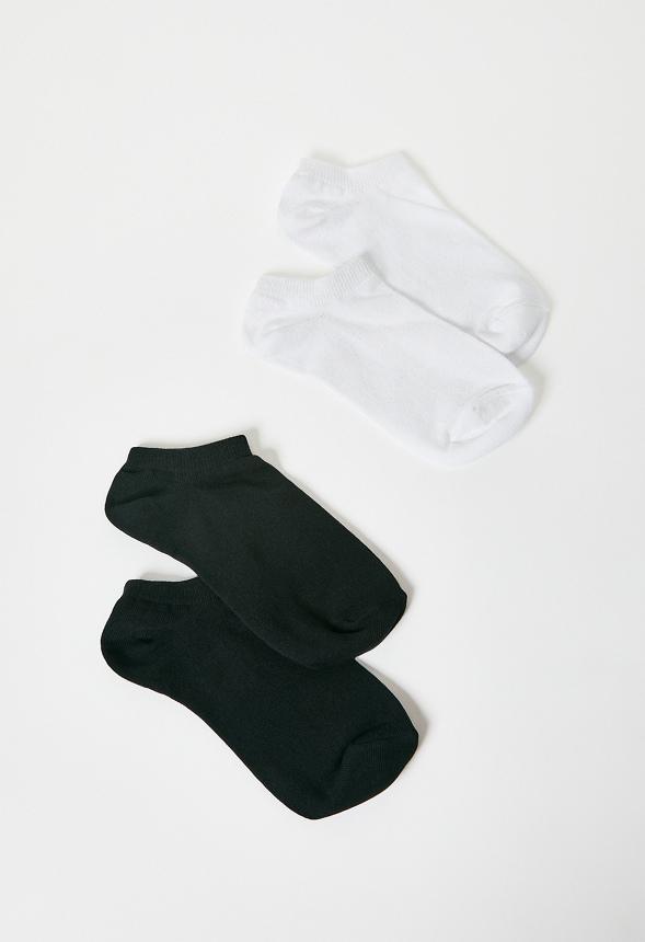 JustFab Margaux Platform Loafer Pump Womens Black/ White Size 8.5 Product Image