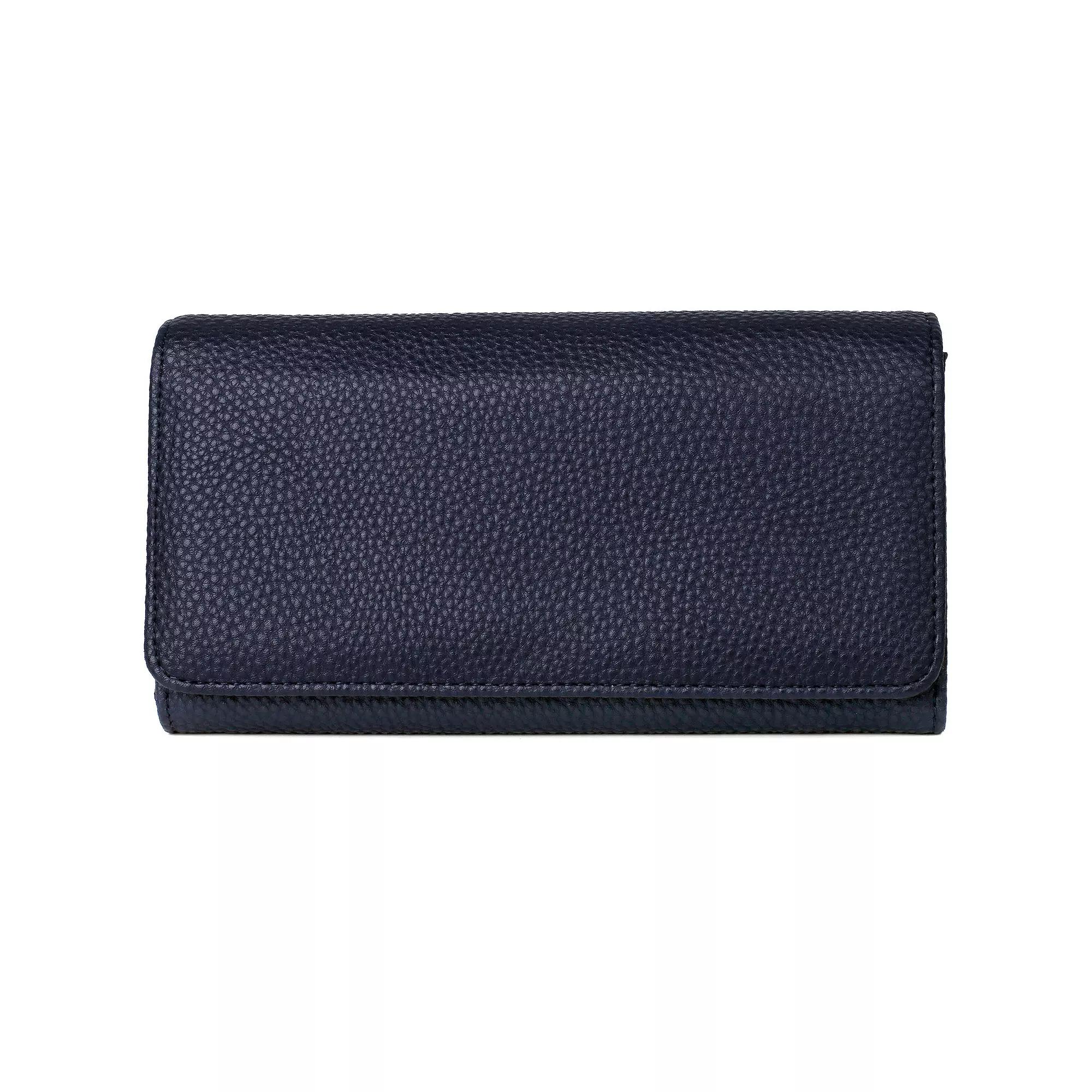 Women's Dopp Bianca RFID-Blocking Wallet, Deep Blue Product Image