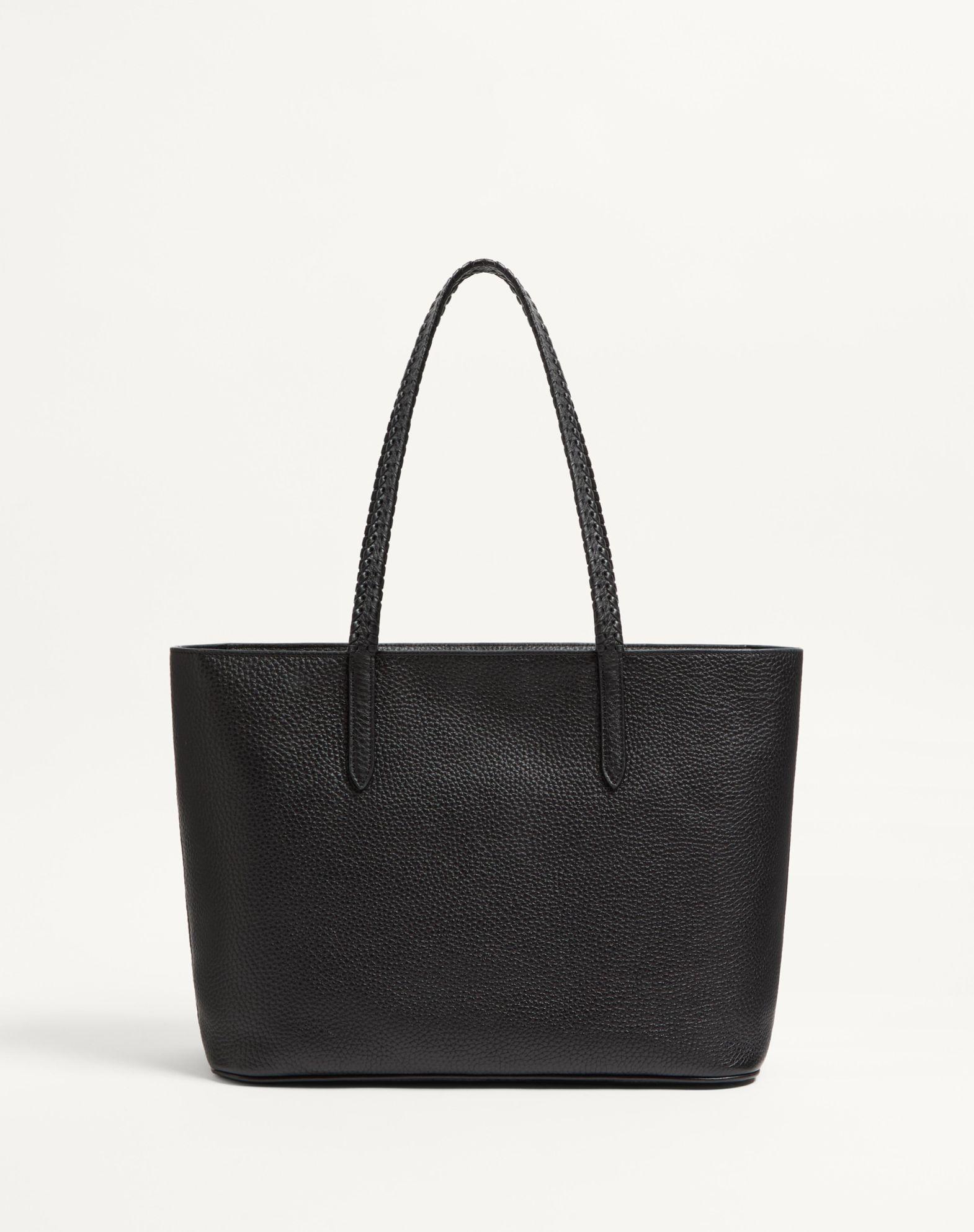 Valentino Garavani Nellcôte Shopping Bag In Grainy Calfskin Product Image