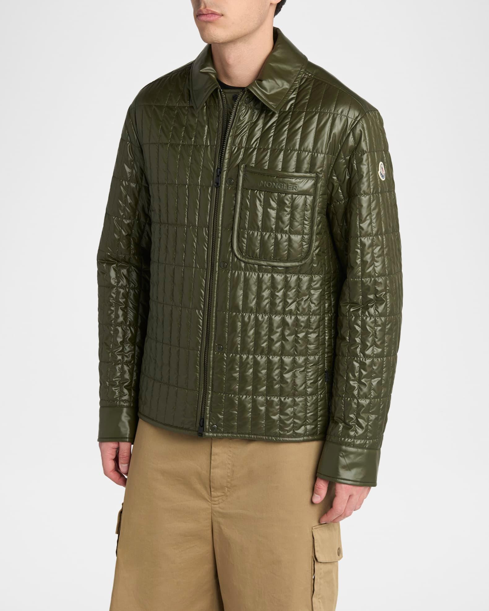 Men's Poiliot Quilted Down Shirt Jacket Product Image