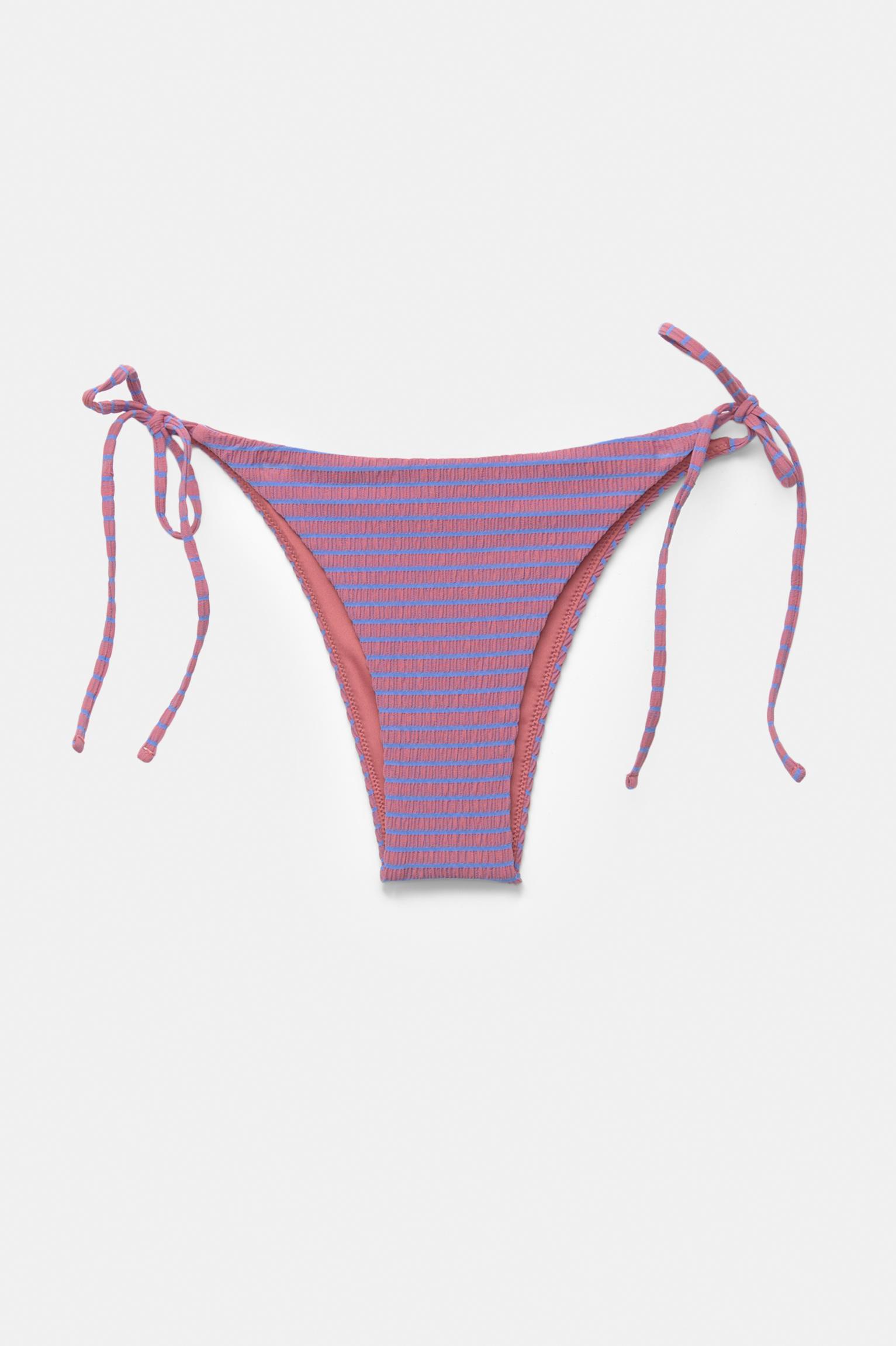 Textured striped bikini bottoms Product Image