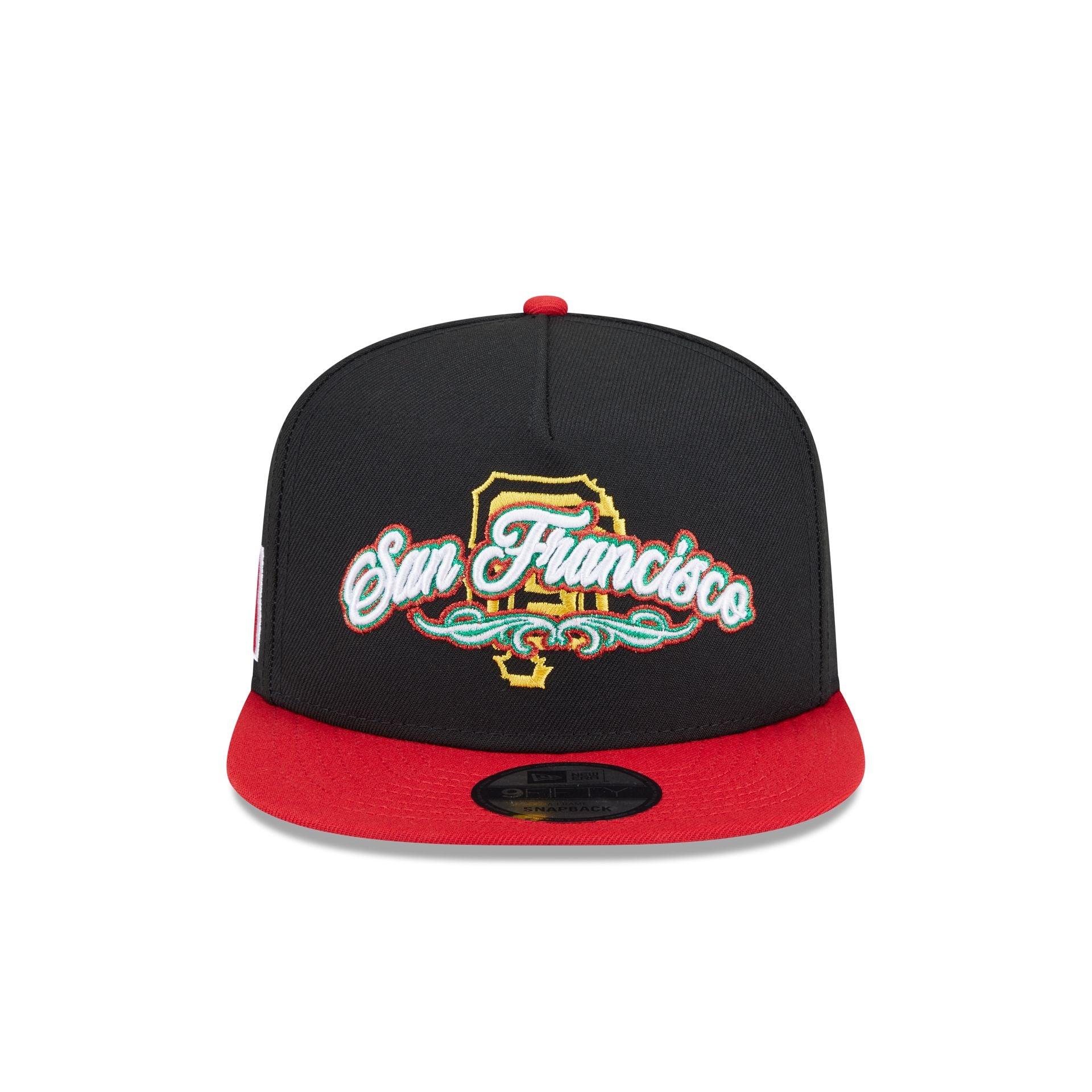San Francisco Giants City Script 9FIFTY A-Frame Snapback Hat Male Product Image
