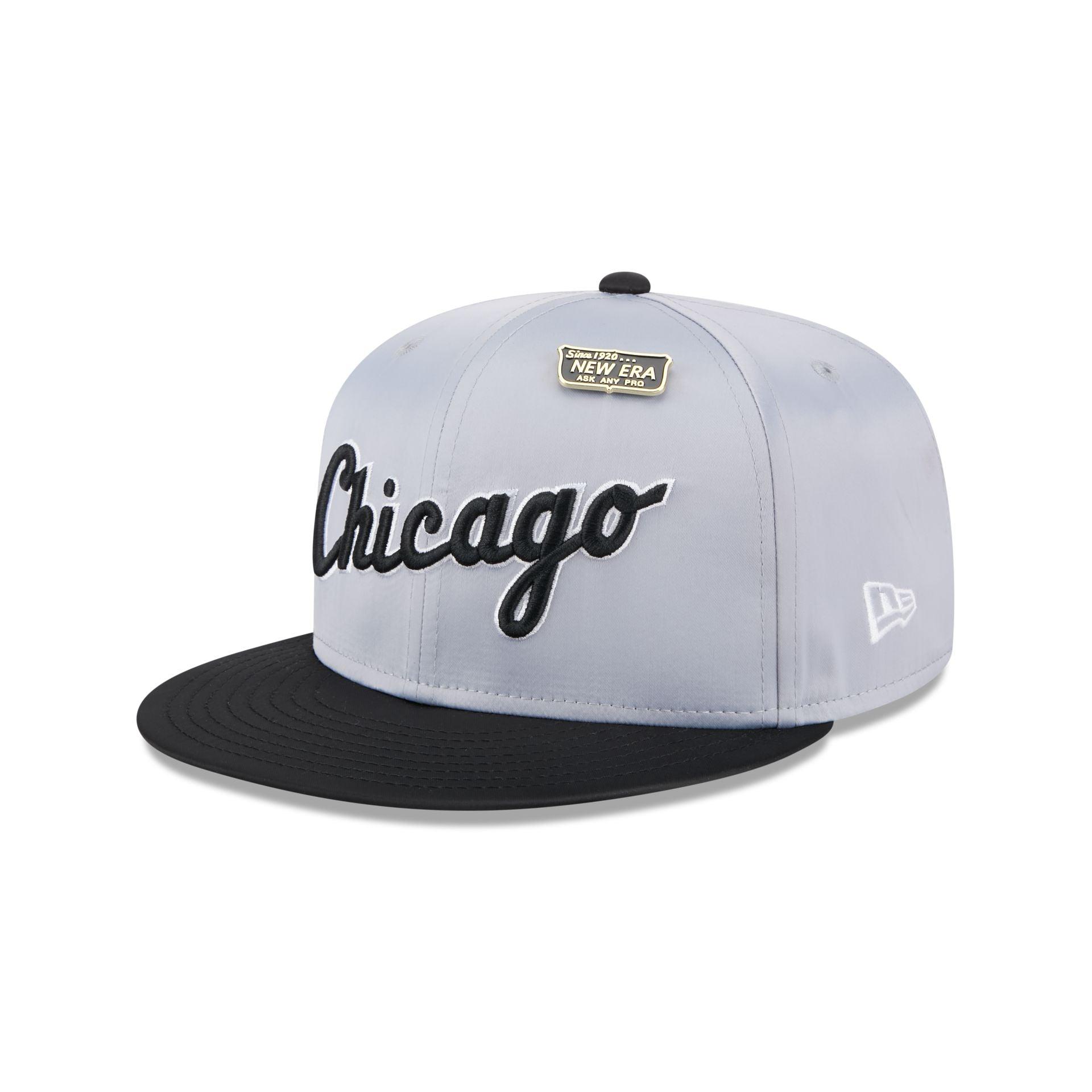 Chicago White Sox Spring Satin 59FIFTY Fitted Hat Male Product Image