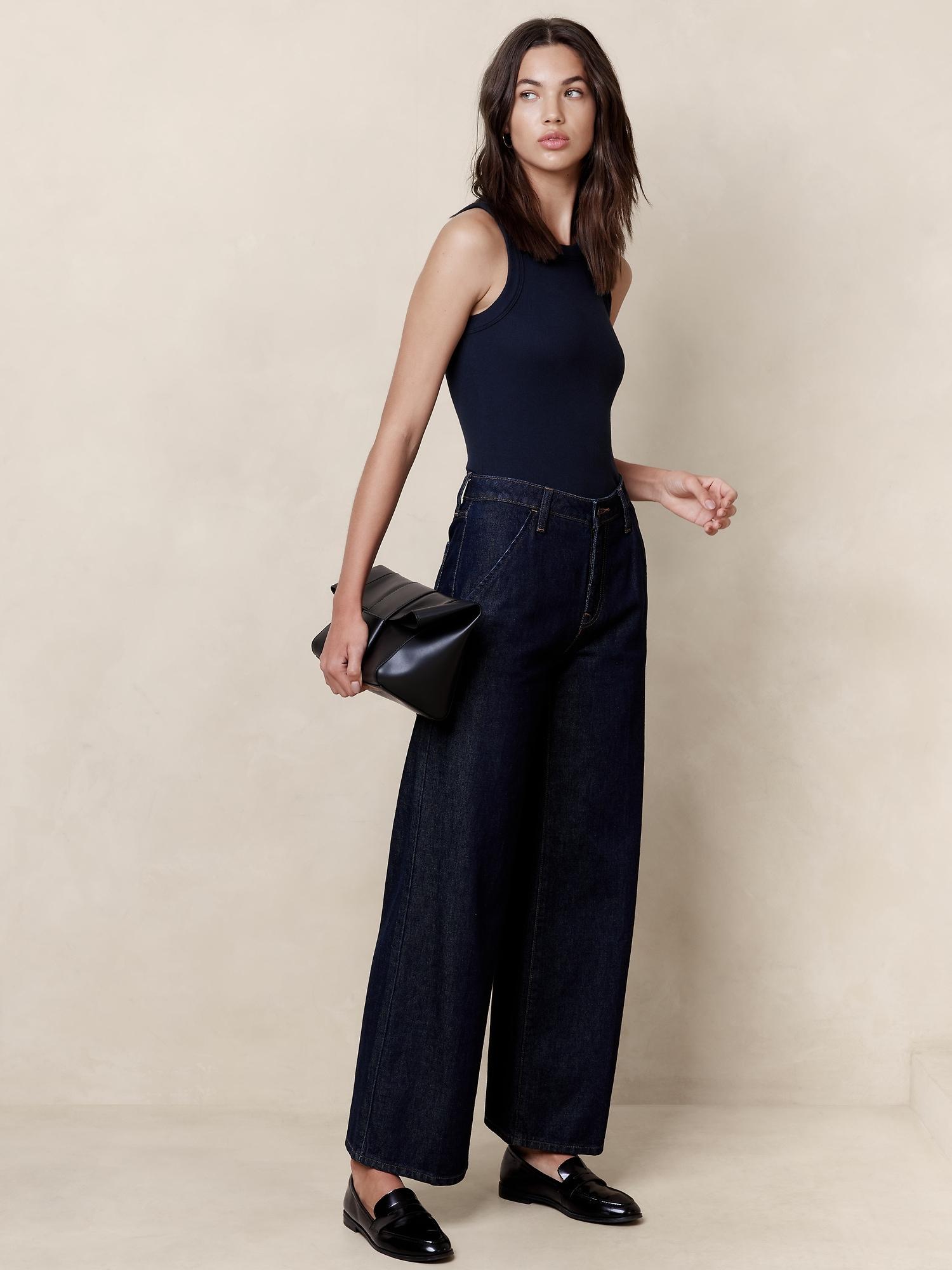 Ribbed Racer Tank Product Image