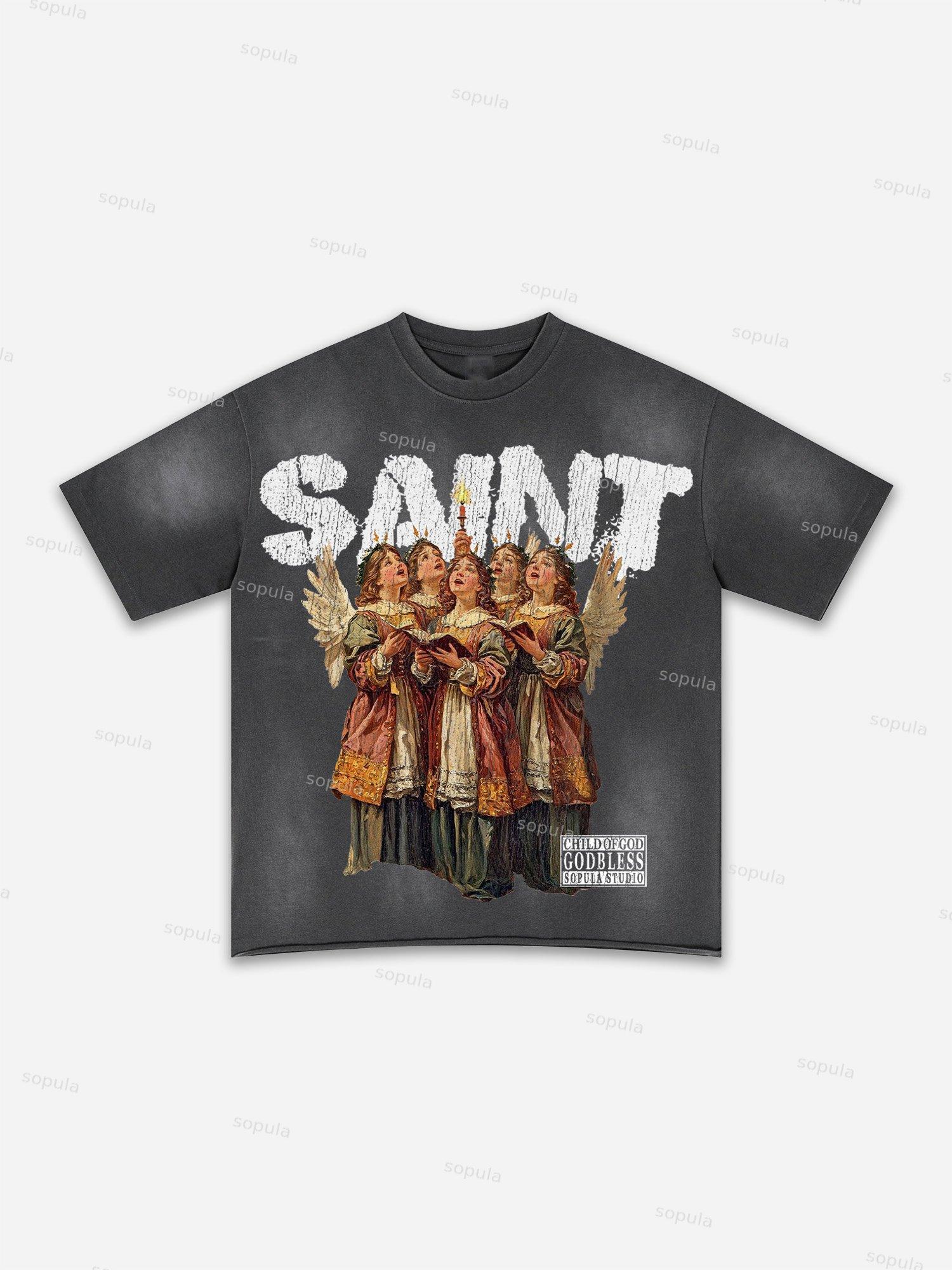 Fly By Choice Graphic Washed T-shirt Product Image