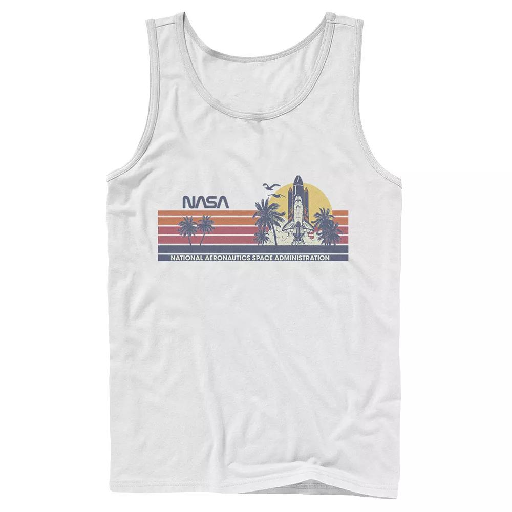 Men's NASA Shuttle Panel Graphic Tank Top,  Product Image