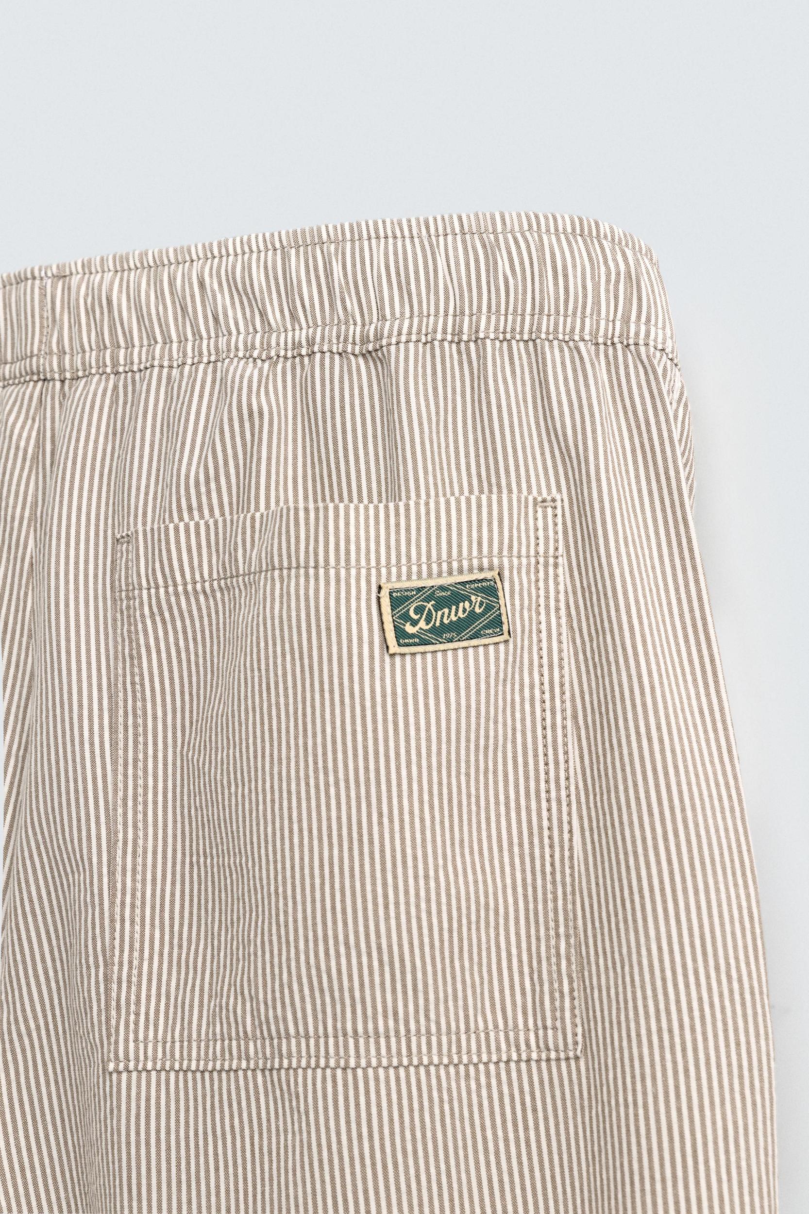 RELAXED FIT STRIPE PANTS Product Image