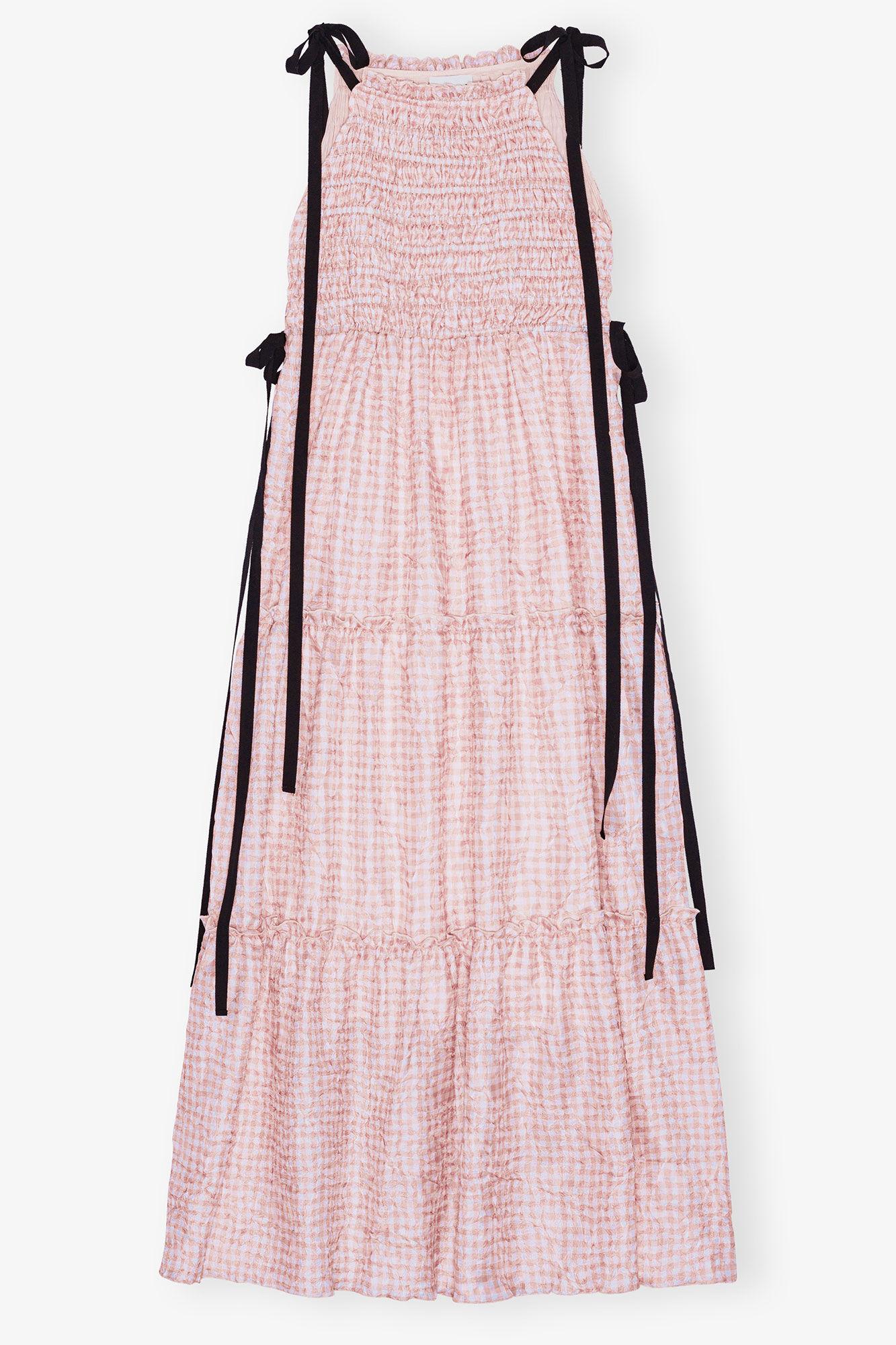 Pink Check Dress Product Image
