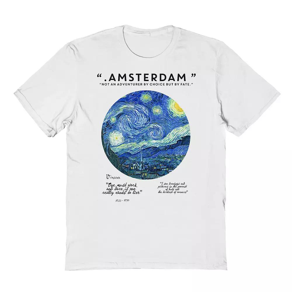Men's apoh - Van Gogh Amsterdam Graphic Tee,  Product Image